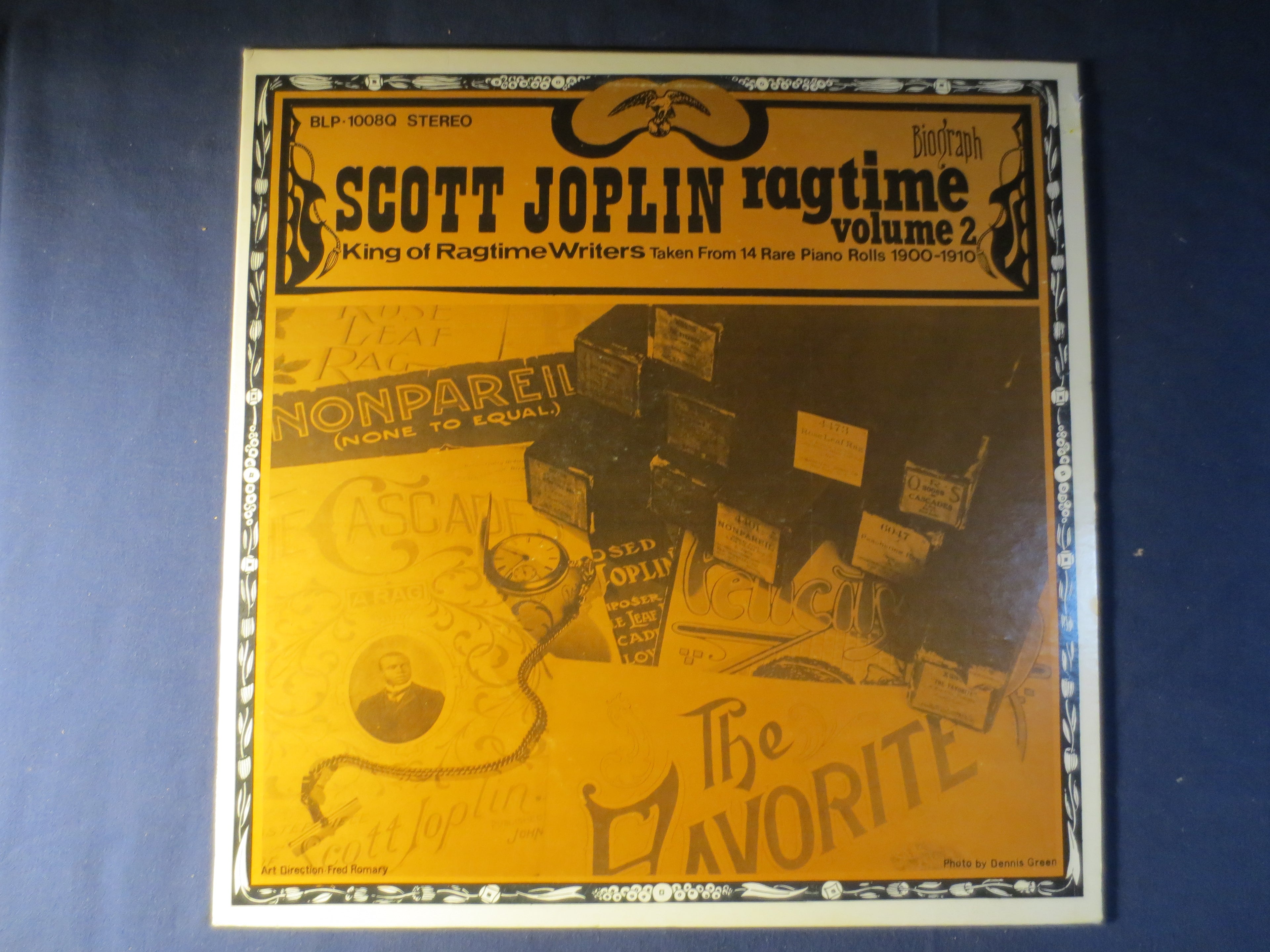 Scott Joplin Ragtime Vol. 2 (Biograph, 1967) Vinyl LP