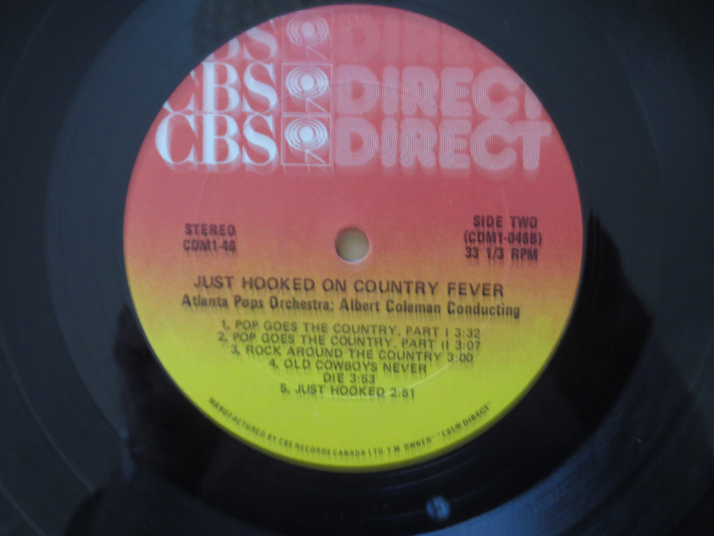 Atlanta Pops Orchestra – Just Hooked on Country Fever (1982) Vinyl LP