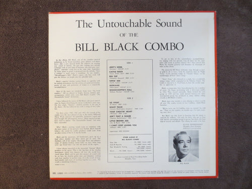 Bill Black – Untouchable Sound (1962) Vinyl LP