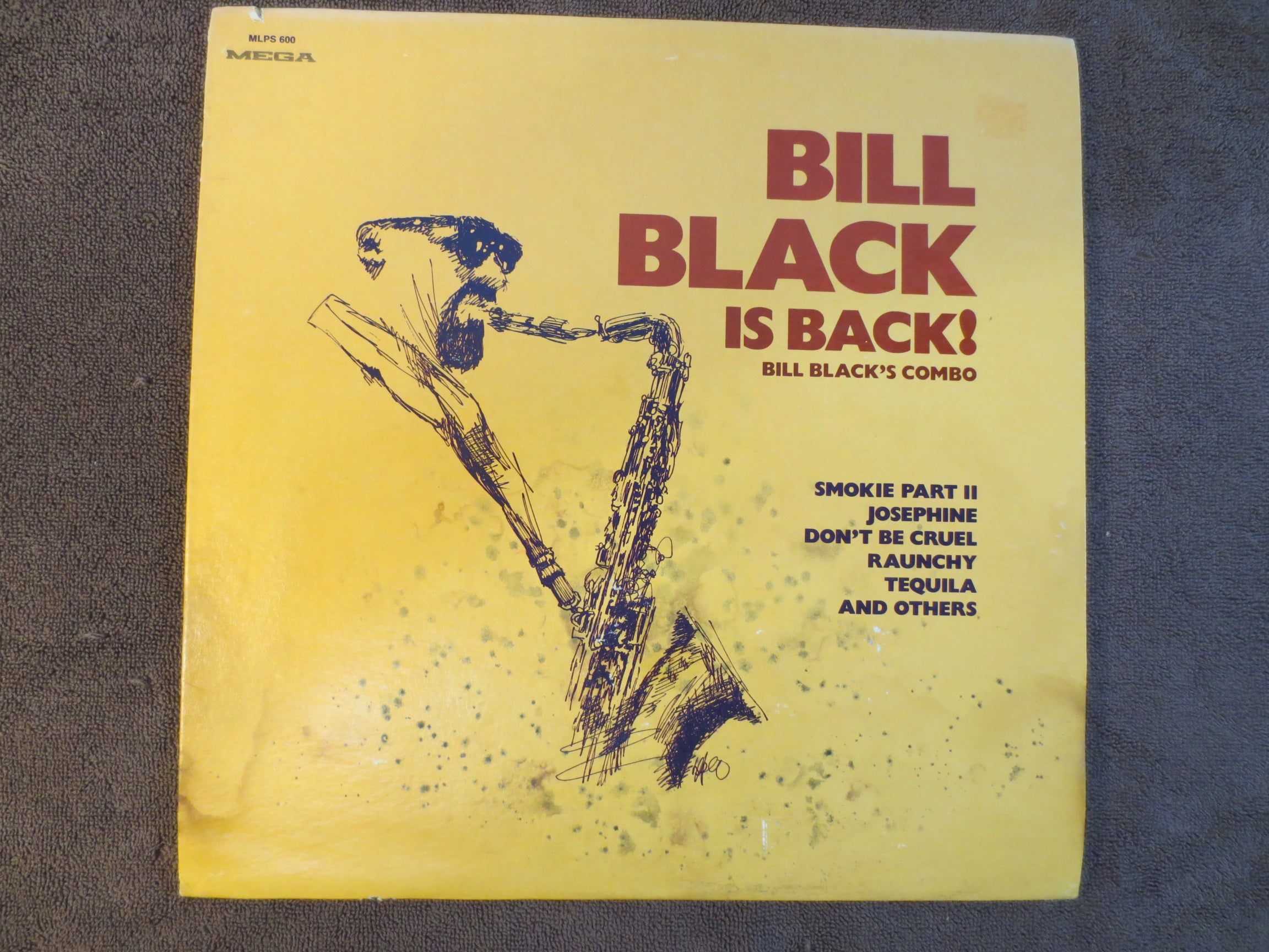 Bill Black – Bill Black Is Back (1973) Vinyl LP