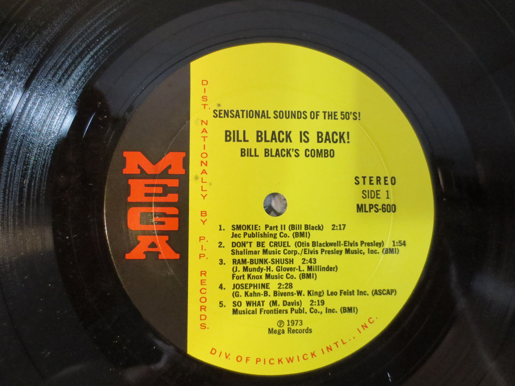 Bill Black – Bill Black Is Back (1973) Vinyl LP