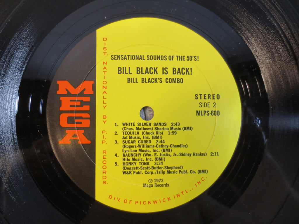 Bill Black – Bill Black Is Back (1973) Vinyl LP