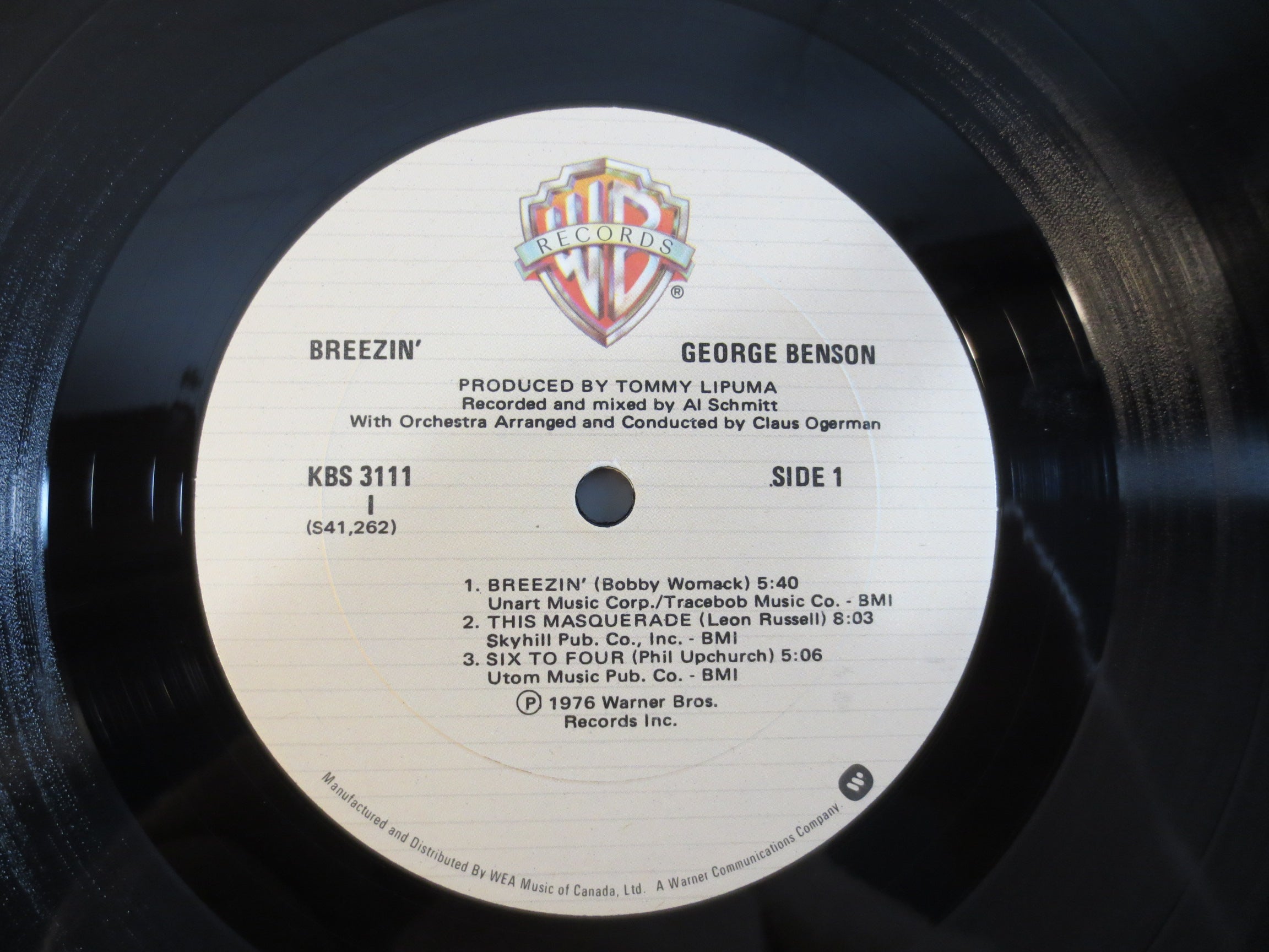 George Benson – Breezin' (1976) Vinyl LP