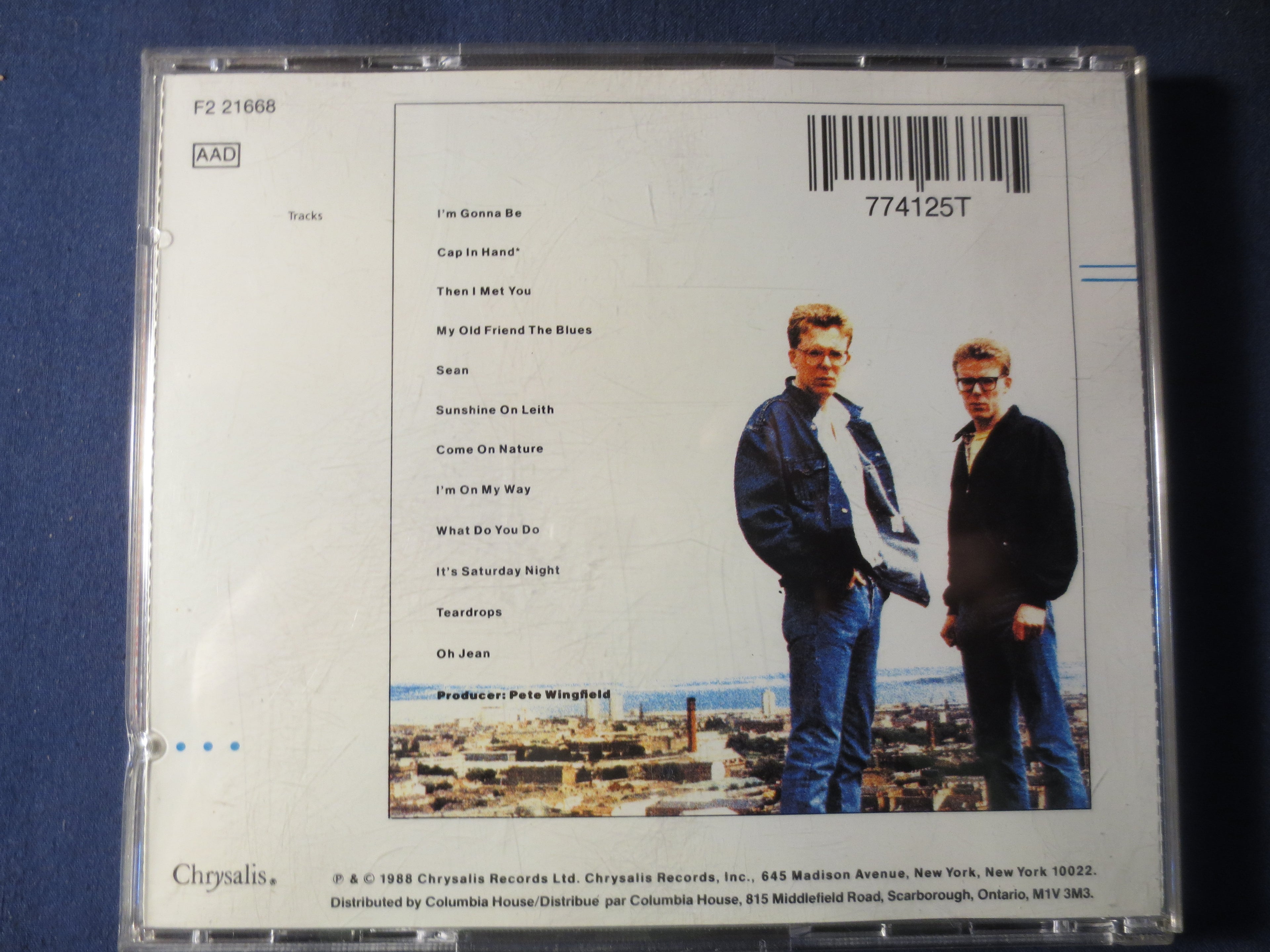 The Proclaimers – Sunshine on Leith (1988) CD