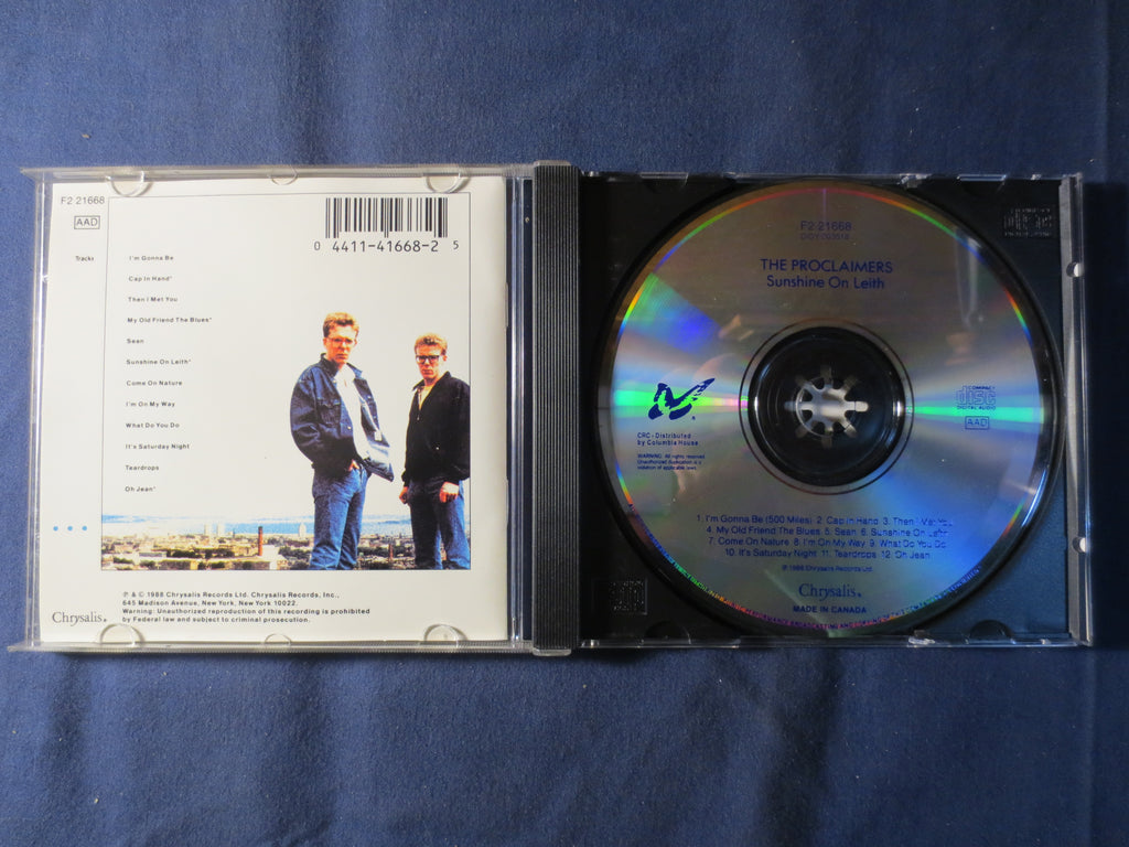 The Proclaimers – Sunshine on Leith (1988) CD