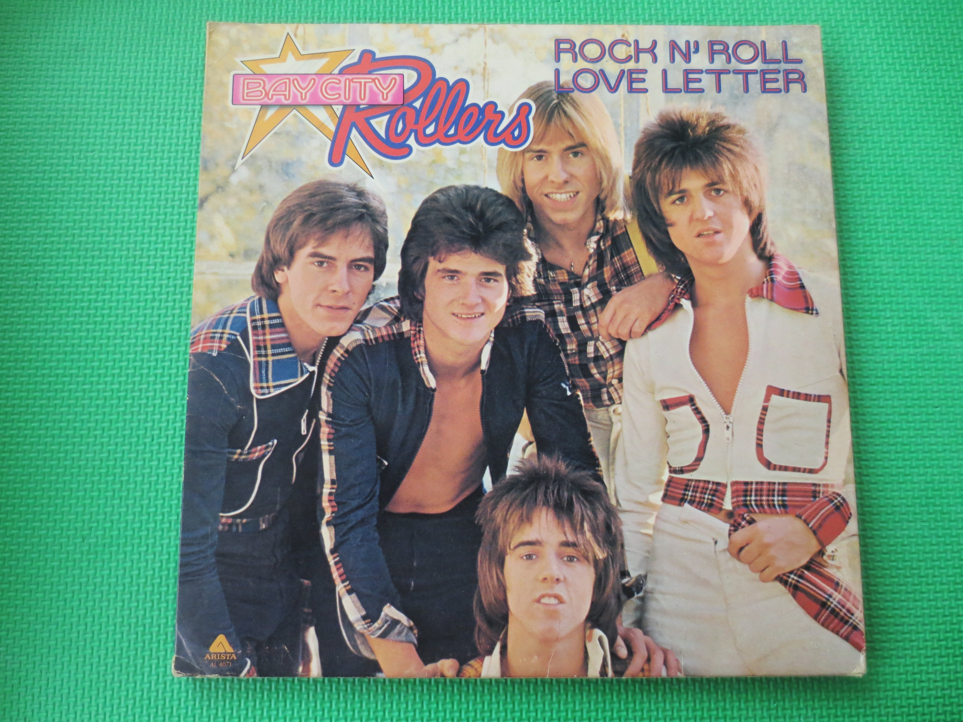 BAY CITY ROLLERS, Rock N' Roll Love Letter, Vintage Album, 1976 Record, Vinyl Lp