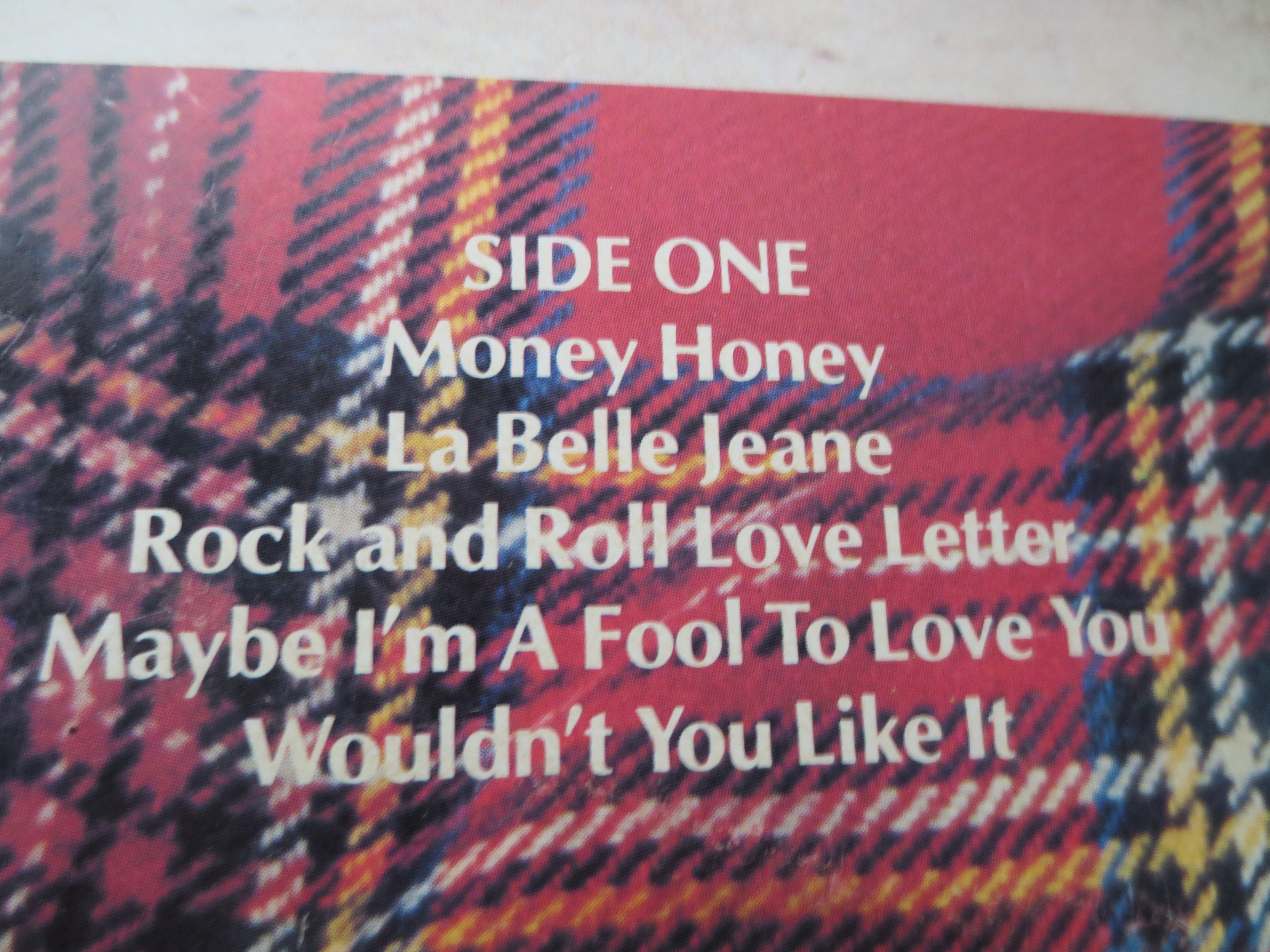 BAY CITY ROLLERS, Rock N' Roll Love Letter, Vintage Album, 1976 Record, Vinyl Lp