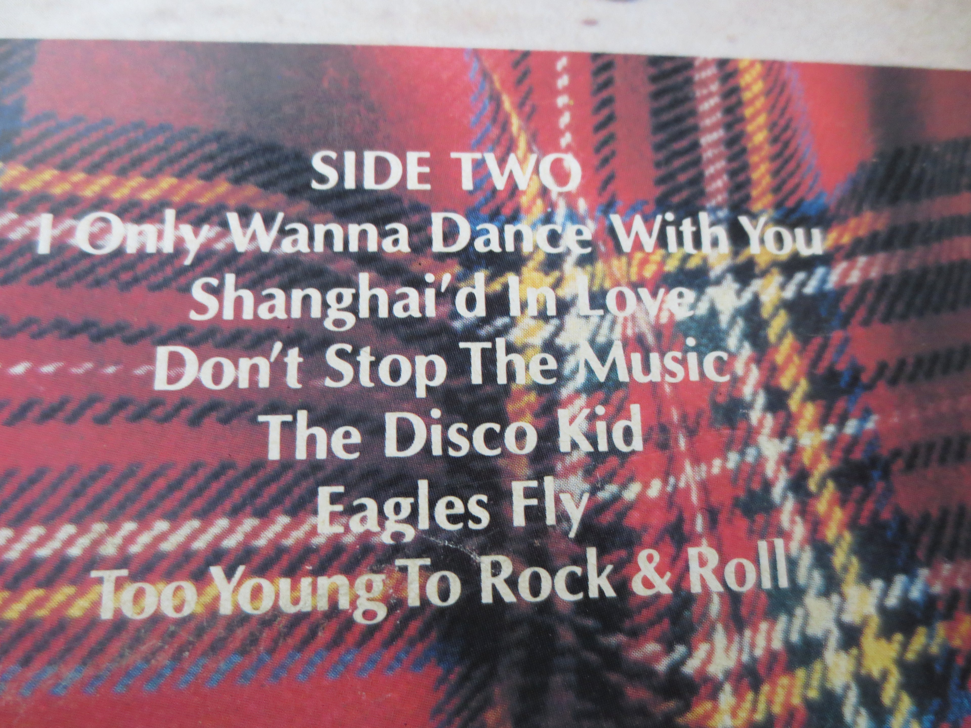 BAY CITY ROLLERS, Rock N' Roll Love Letter, Vintage Album, 1976 Record, Vinyl Lp