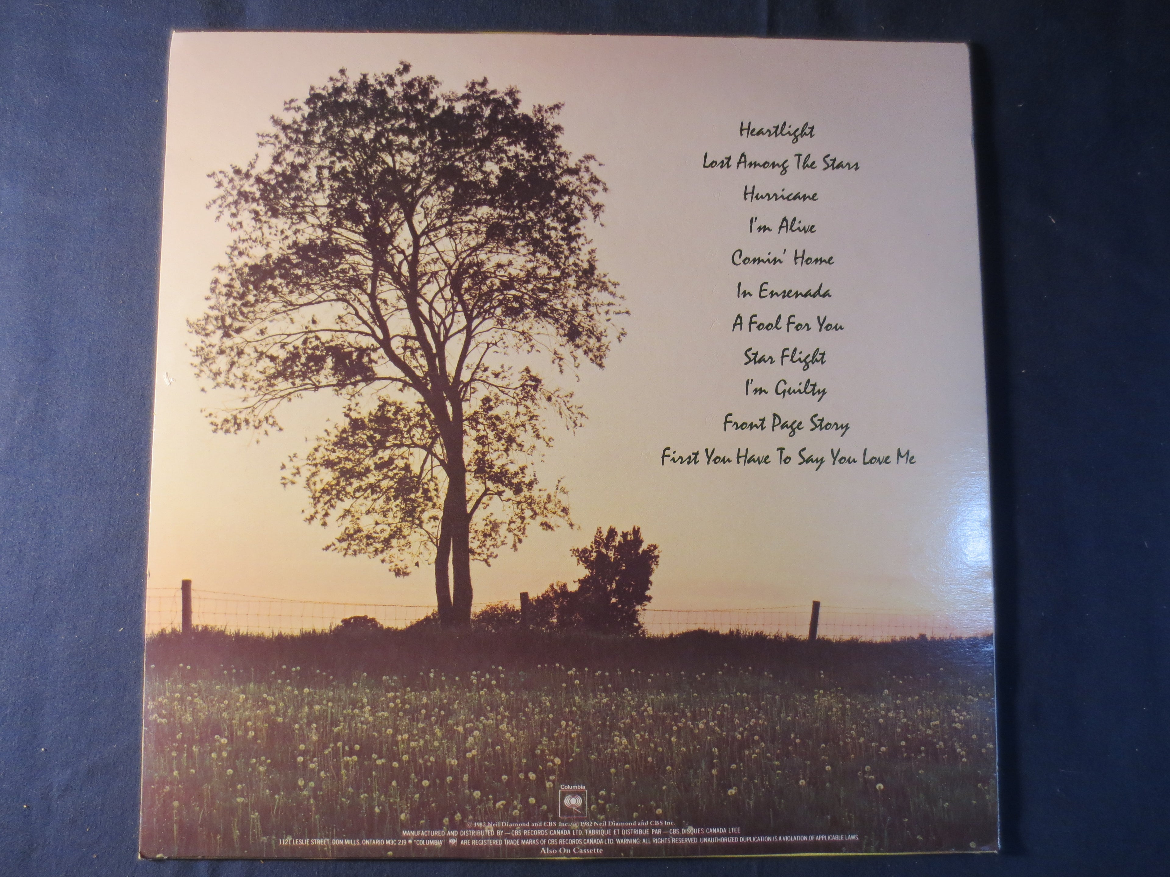 Neil Diamond – Heartlight (1982) Vinyl LP