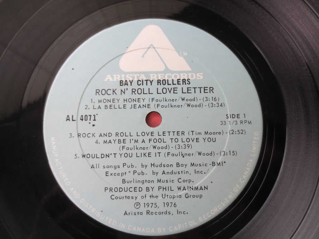 Bay City Rollers – Rock N' Roll Love Letter (1976) Vinyl LP