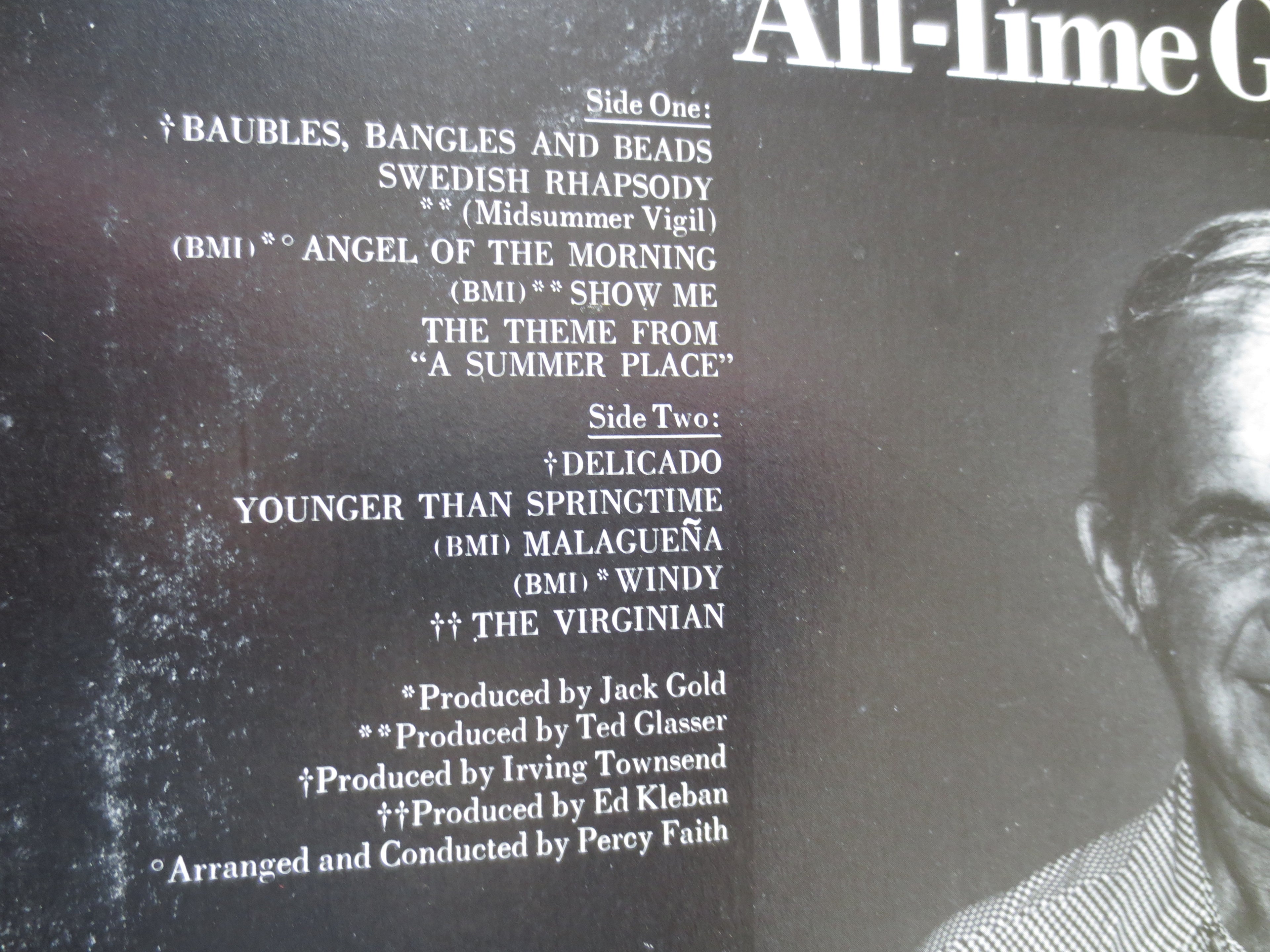 Percy Faith – All-Time Greatest Hits (1972) Double Vinyl LP