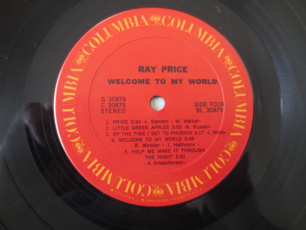 Ray Price – Welcome to My World (1971) Vinyl 2xLP