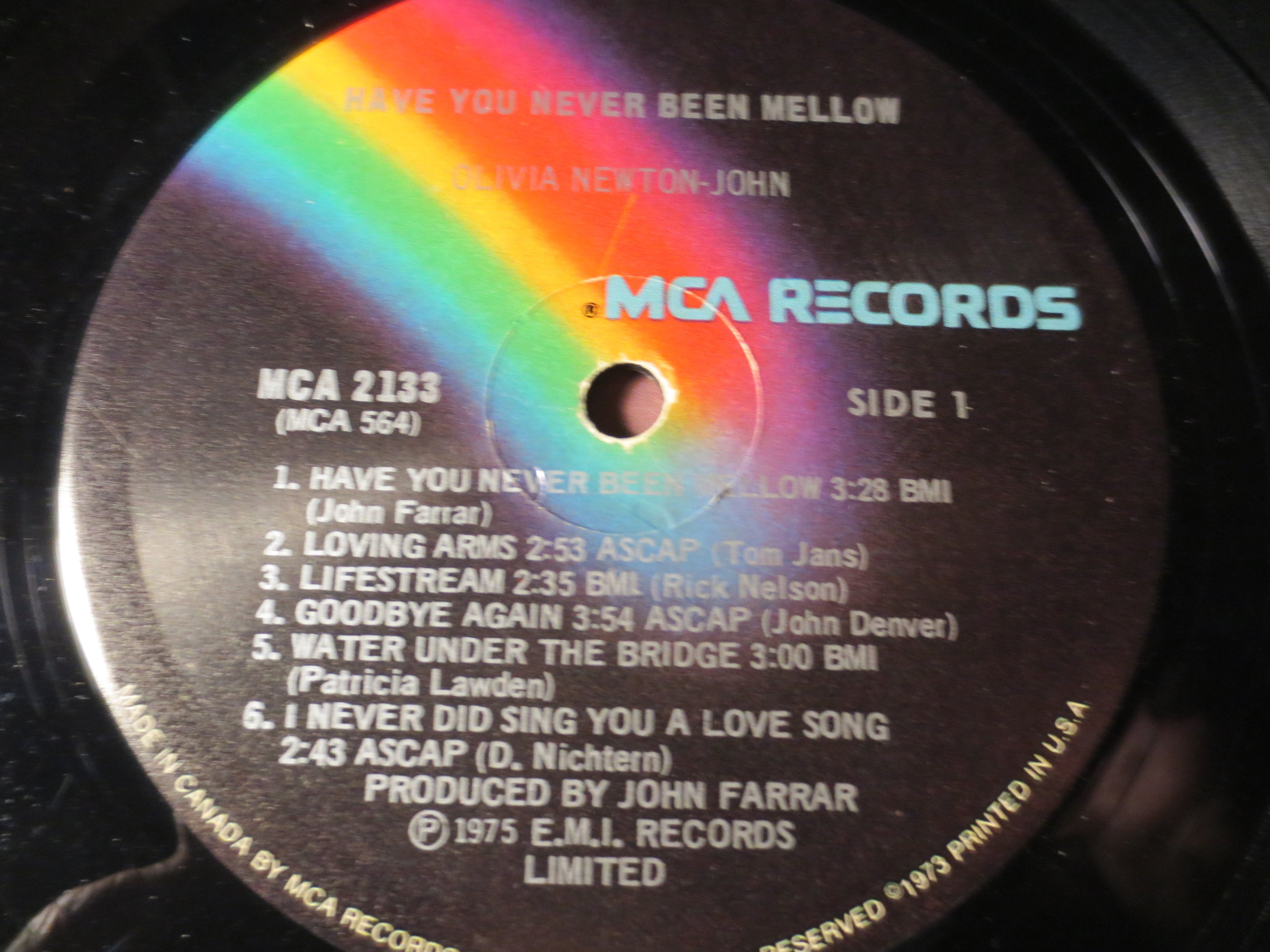 Olivia Newton-John – Have You Never Been Mellow (1975) Vinyl LP