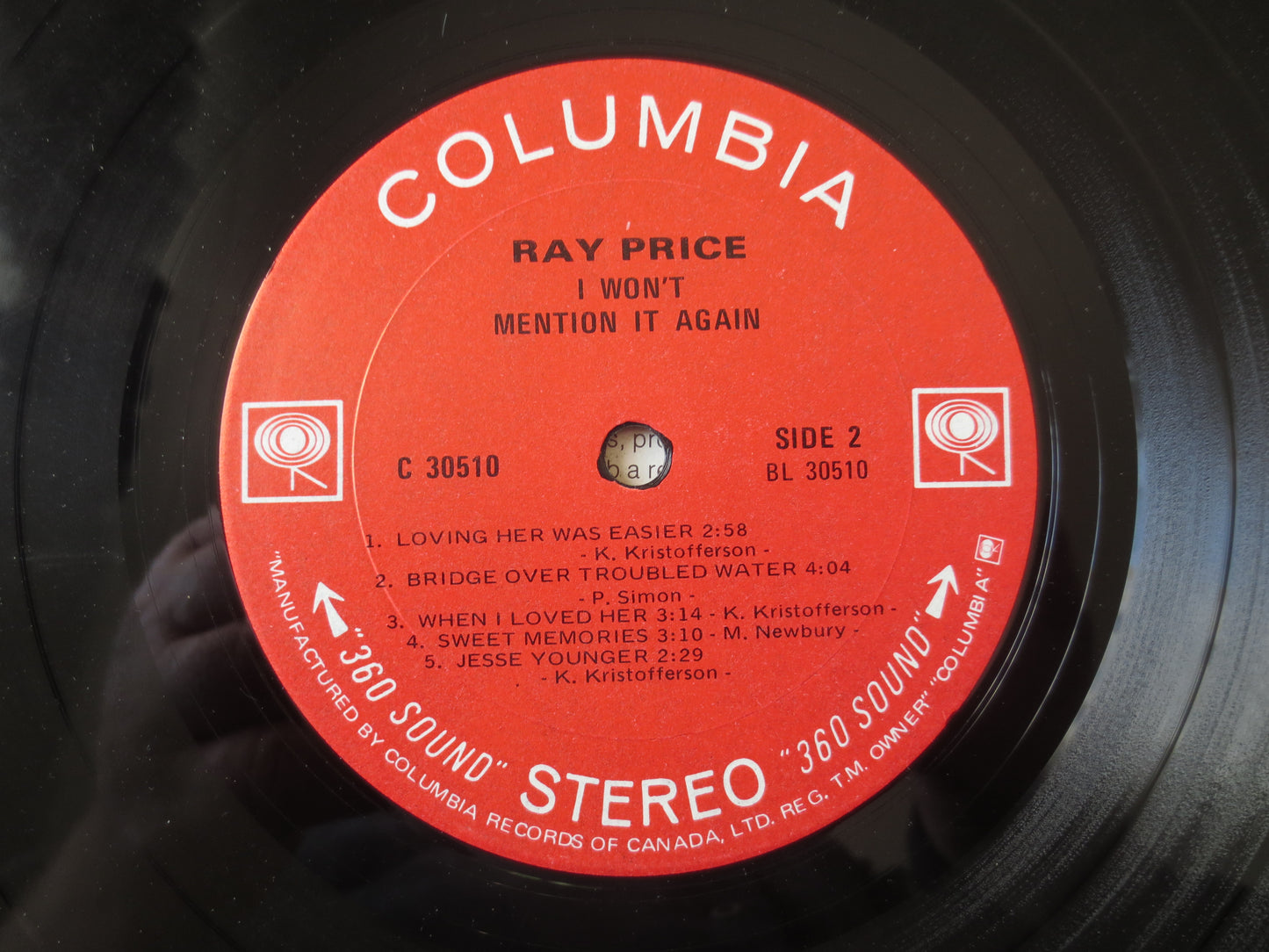 RAY PRICE, I Won't Mention It, Ray Price Records, Ray Price Albums, Country Albums, Country Music, Country, 1971 Records,