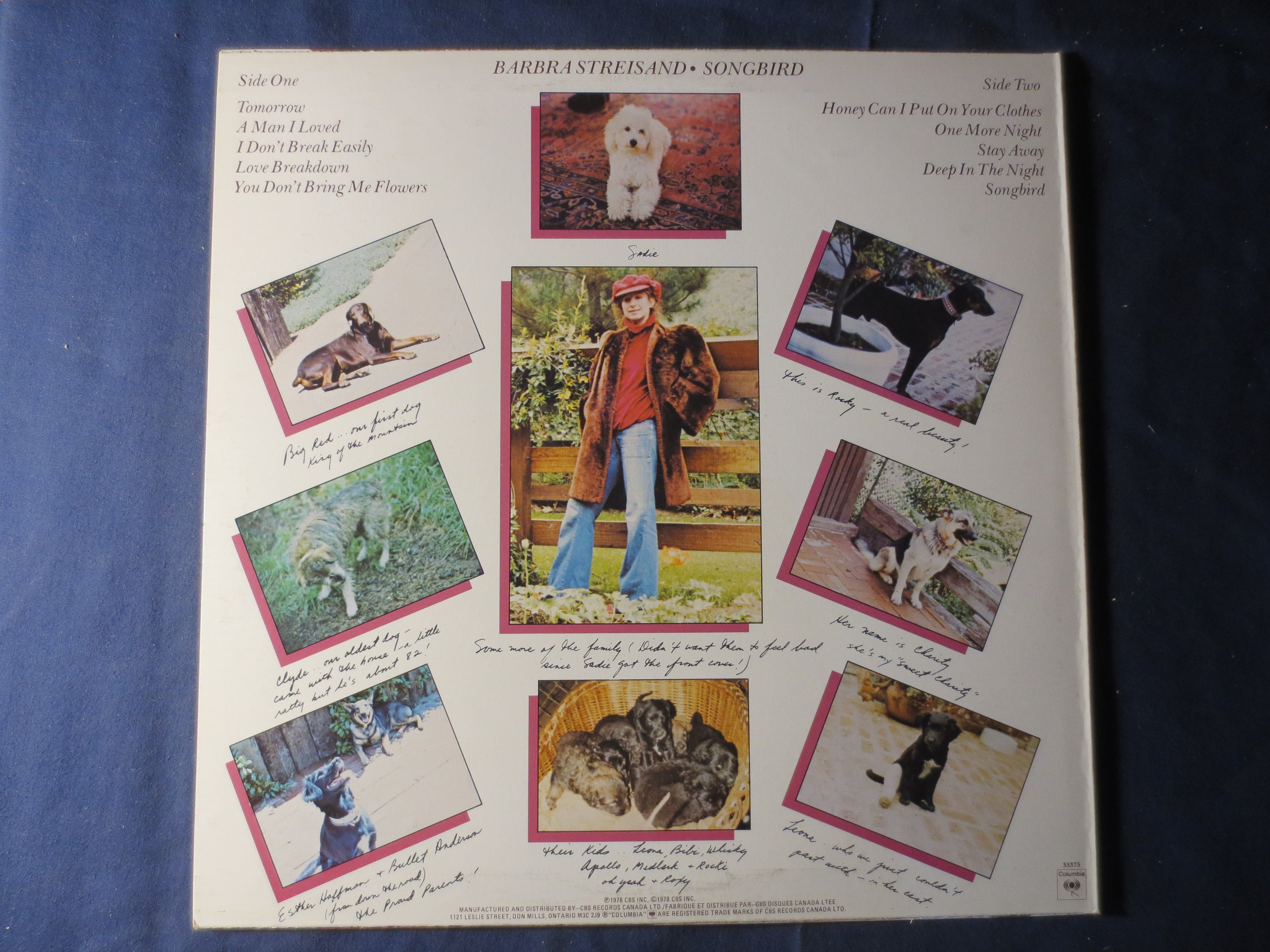 Barbra Streisand – Songbird (1978) Vinyl LP