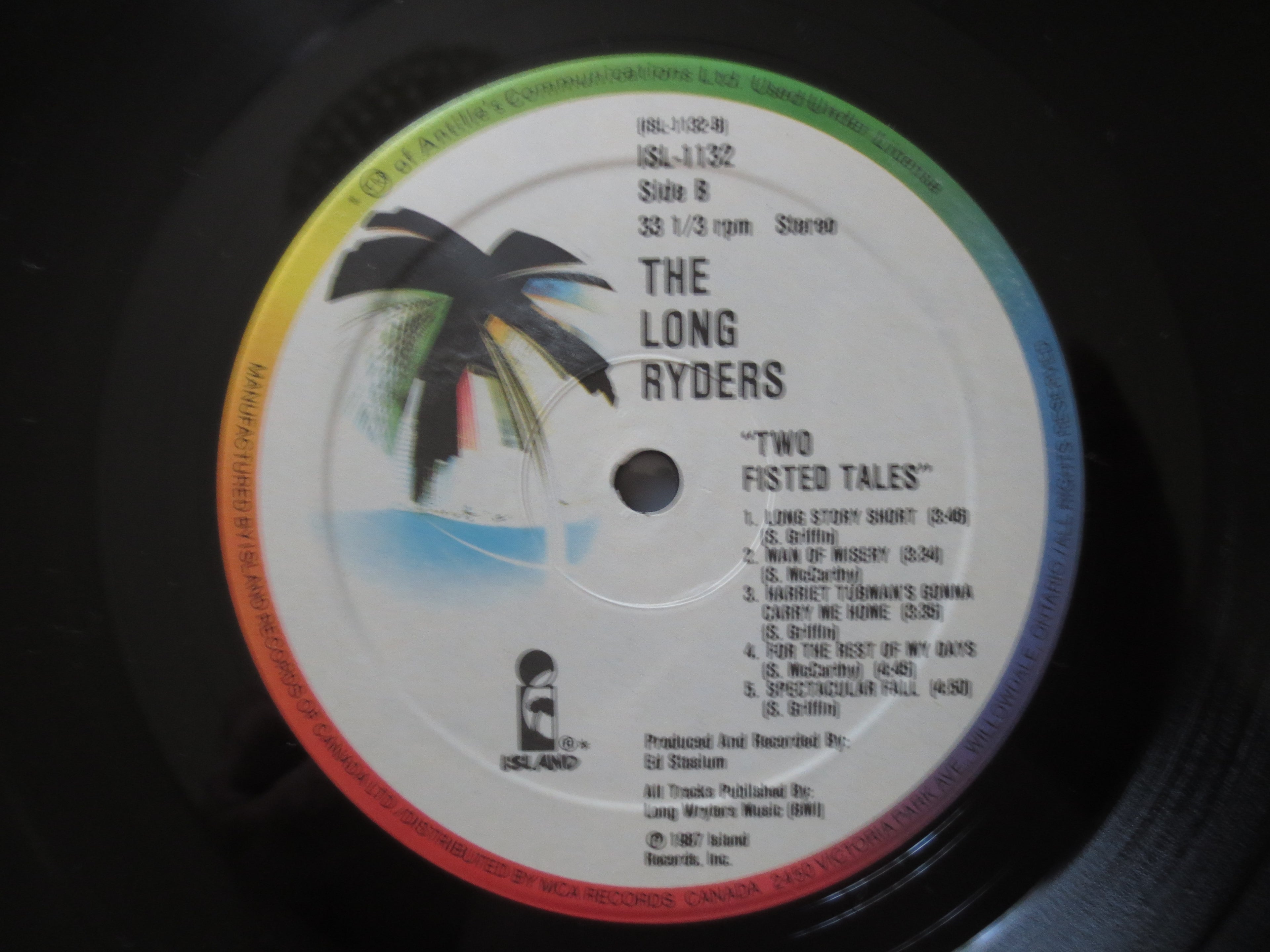 The Long Ryders – Two Fisted Tales (1987) Vinyl LP