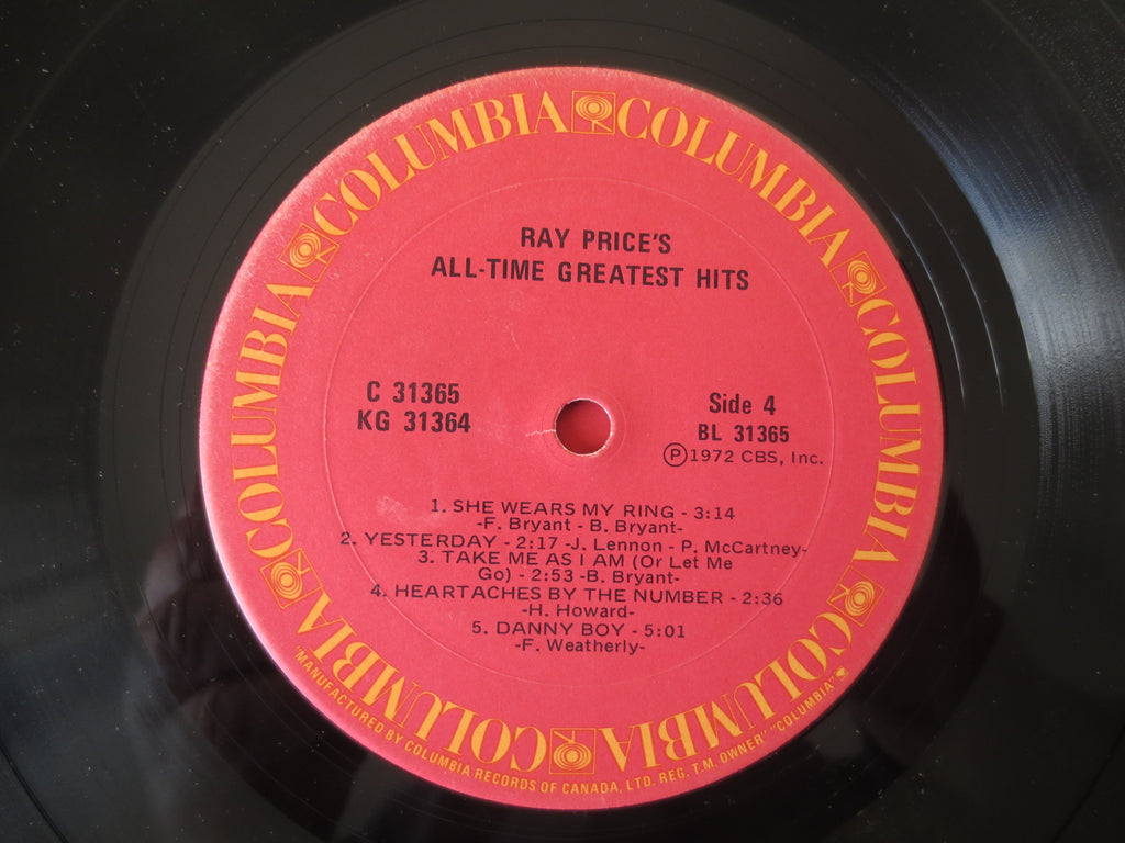 Ray Price – Welcome to My World (1972) Double Vinyl LP
