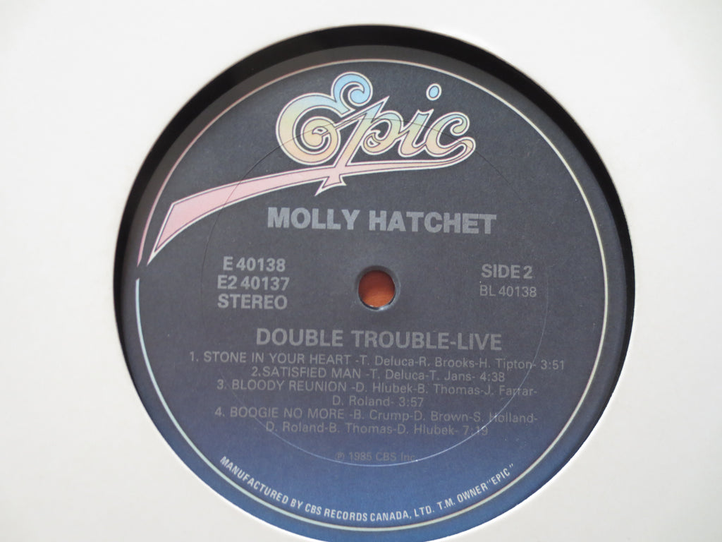 Molly Hatchet – Double Trouble Live, Disc 1 (1985) Vinyl LP