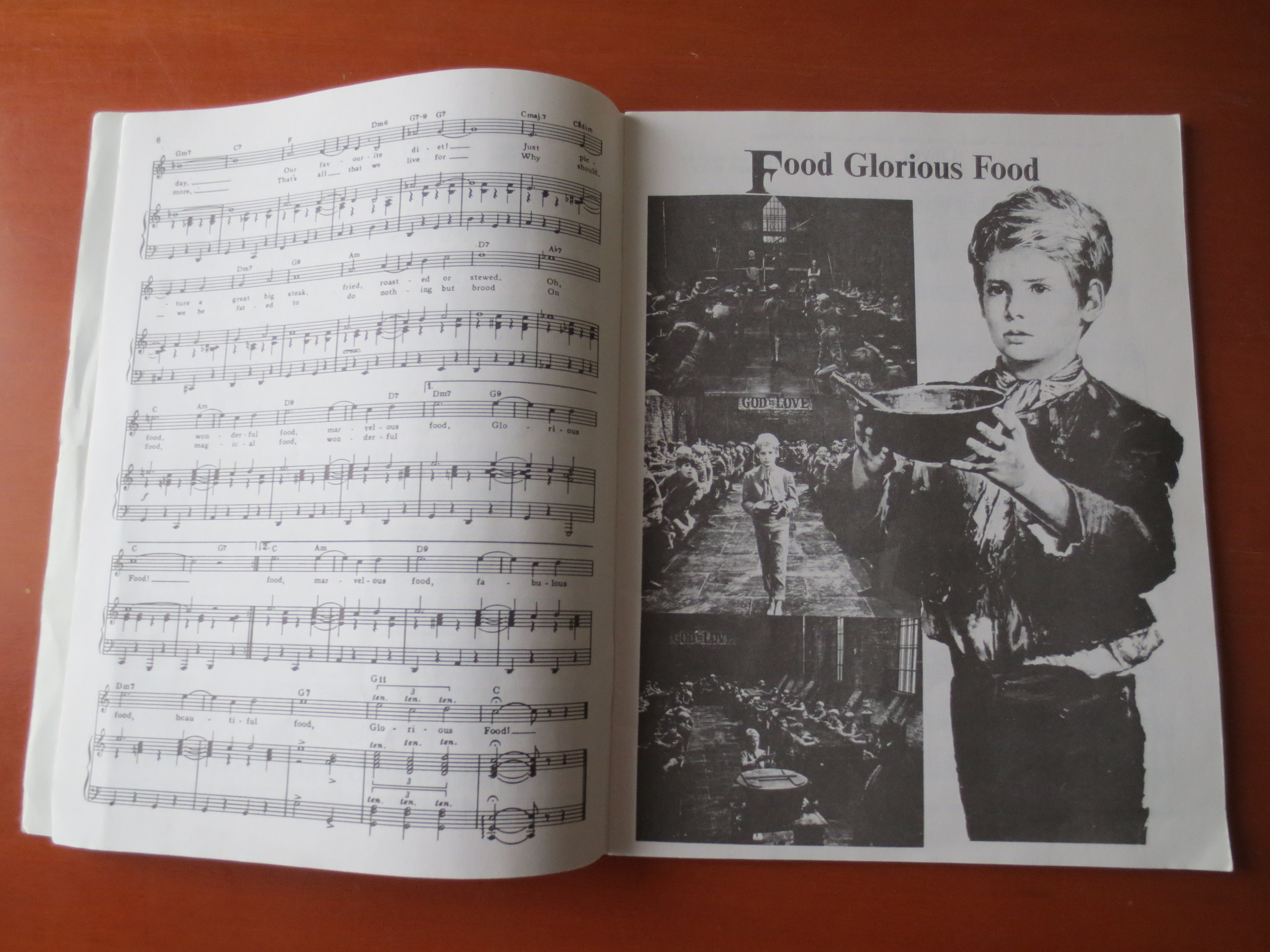Oliver! – Original Motion Picture Soundtrack Songbook Sheet Music