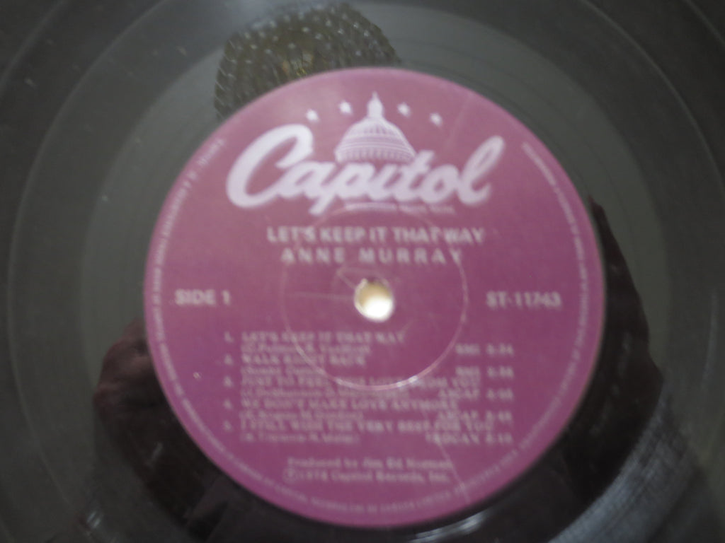 Anne Murray – Let's Keep It That Way (1978) Vinyl LP