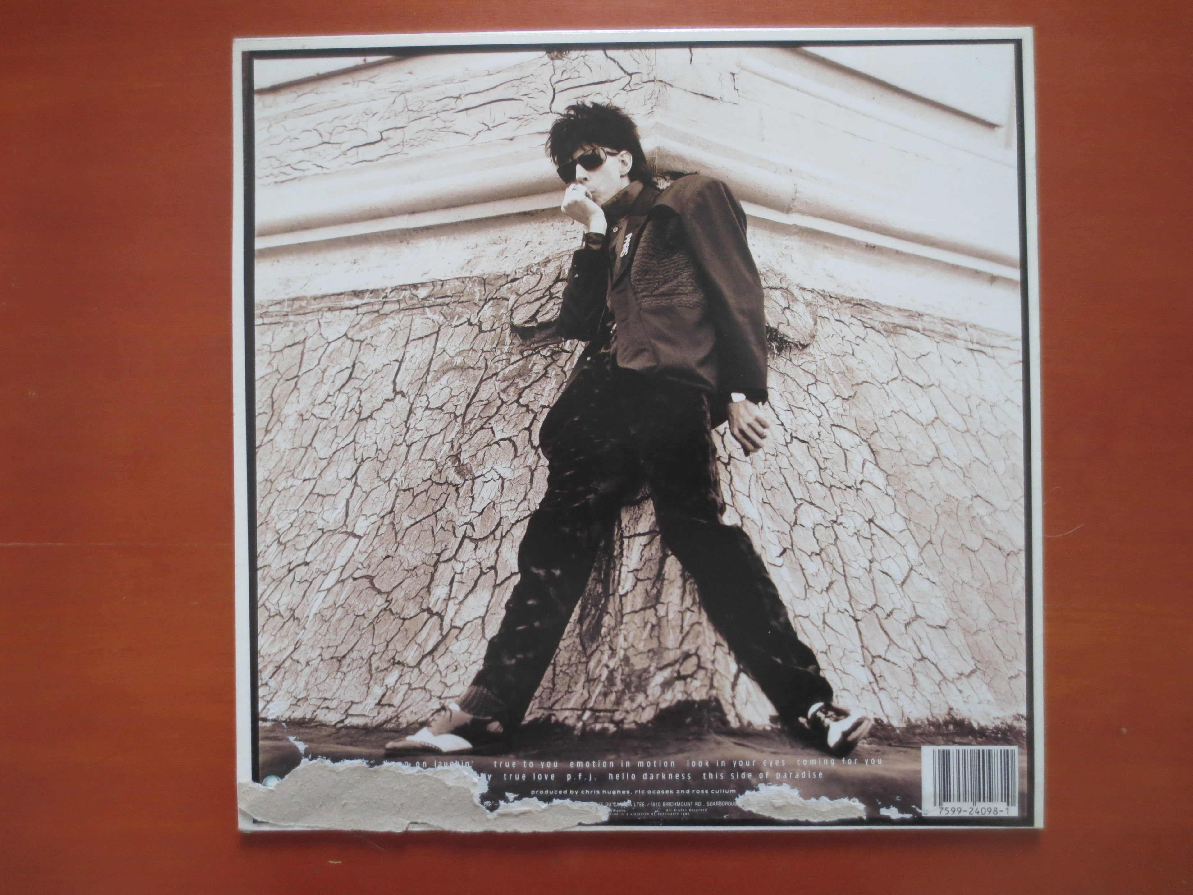 Ric Ocasek – This Side of Paradise (1986) Vinyl LP