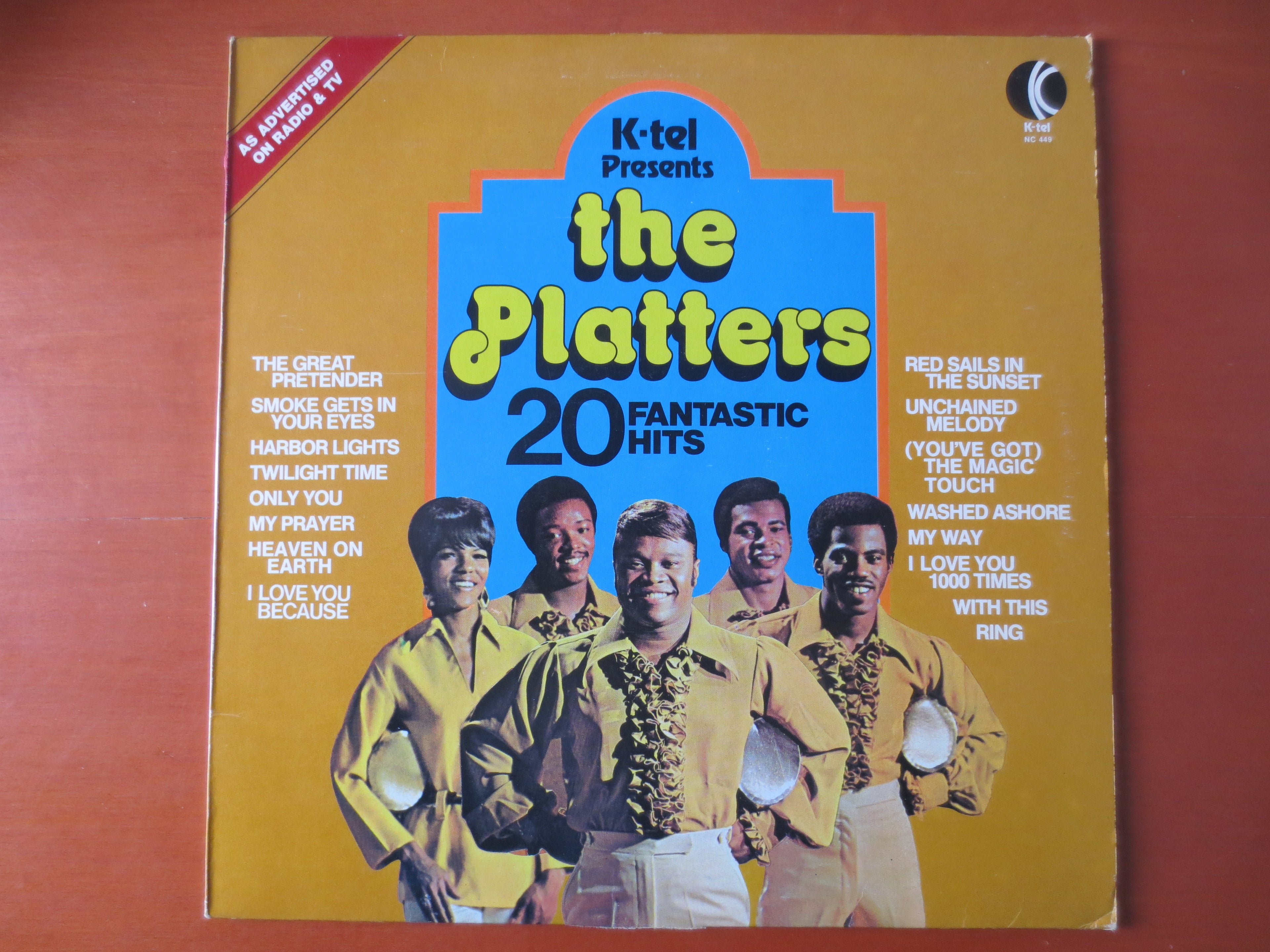 The Platters – 20 Fantastic Hits (1975) Vinyl LP