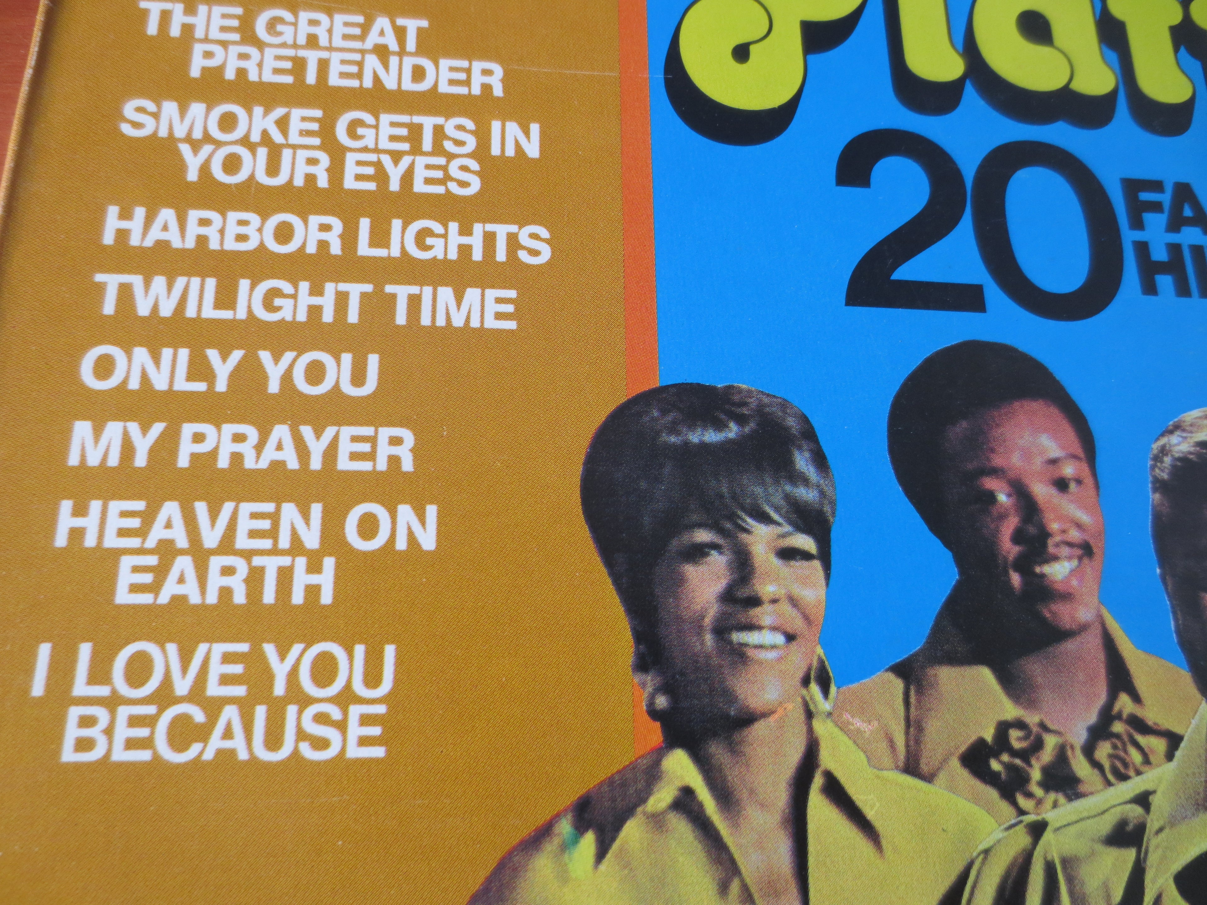 The Platters – 20 Fantastic Hits (1975) Vinyl LP