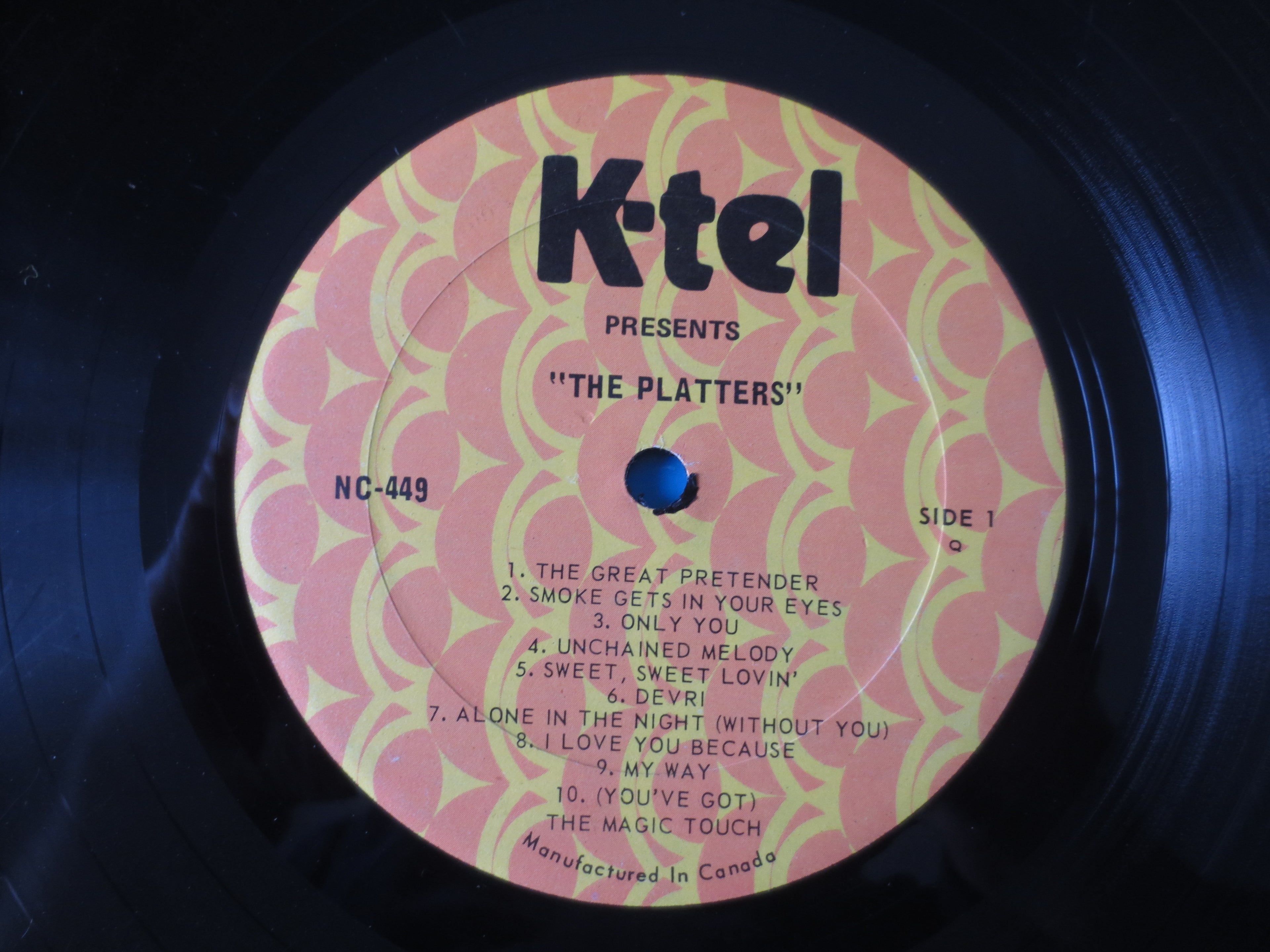 The Platters – 20 Fantastic Hits (1975) Vinyl LP