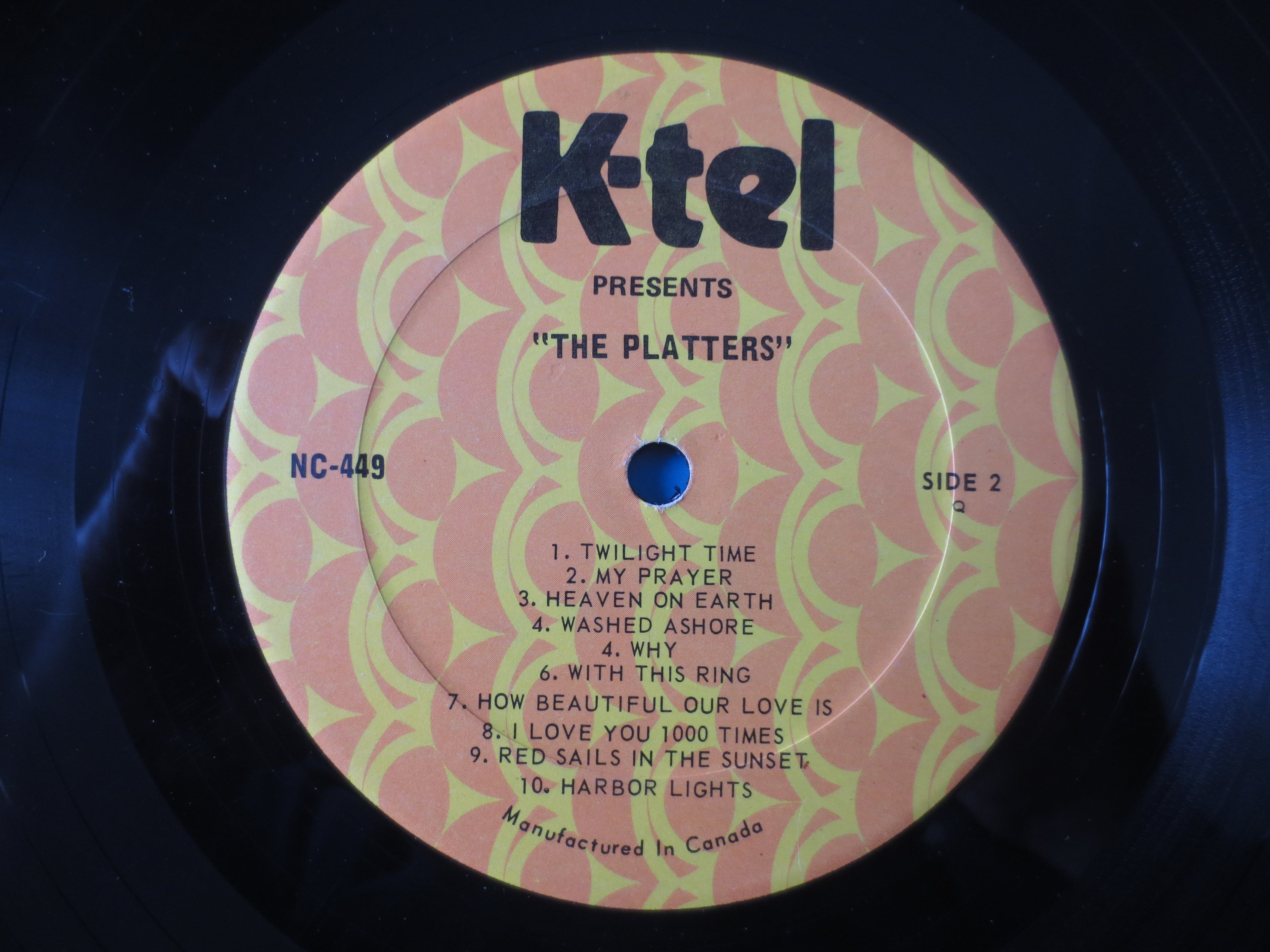 The Platters – 20 Fantastic Hits (1975) Vinyl LP