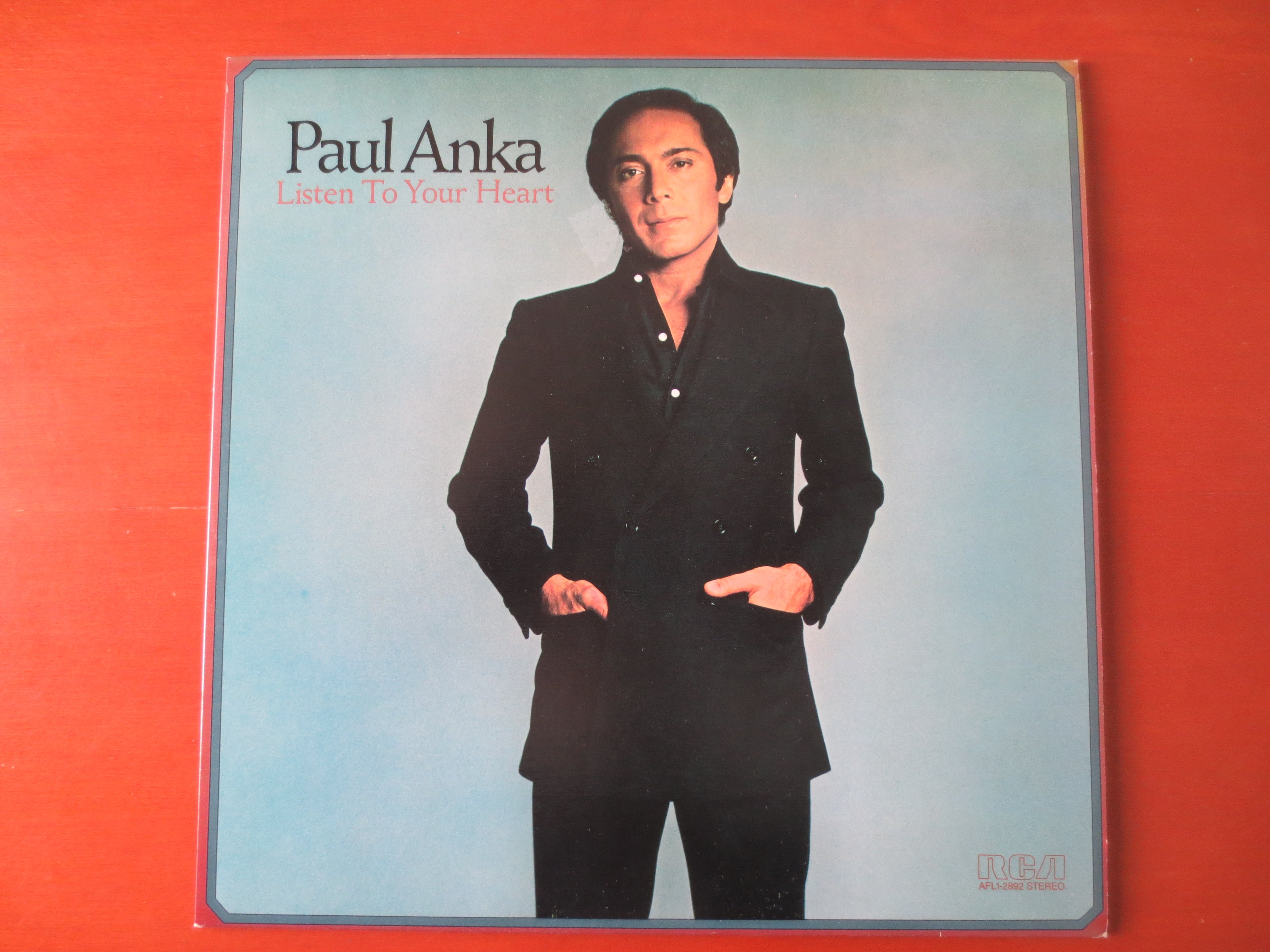 Paul Anka – Listen to Your Heart (1978) Vinyl LP