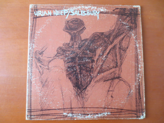 URIAH HEEP, SALISBURY, Uriah Heep Record, Uriah Heep Albums, Uriah Heep lps, Hard Rock Albums, Classic Rock lp, 1971 Record
