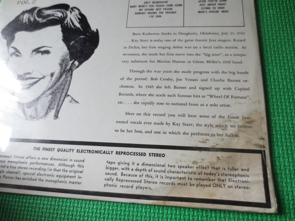 Kay Starr – Kay Starr Sings (1963) Vinyl LP — Factory Sealed