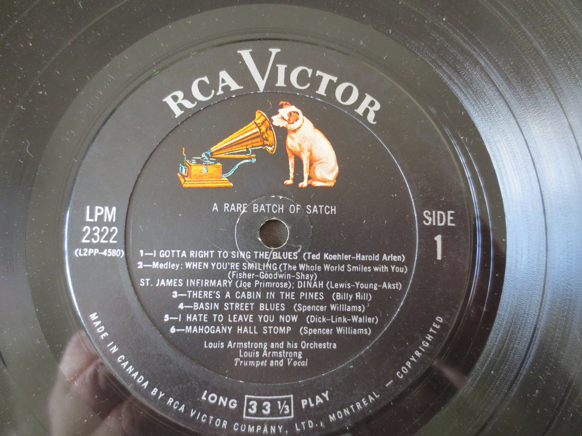 Louis Armstrong – A Rare Batch of Satch (1961) Vinyl LP