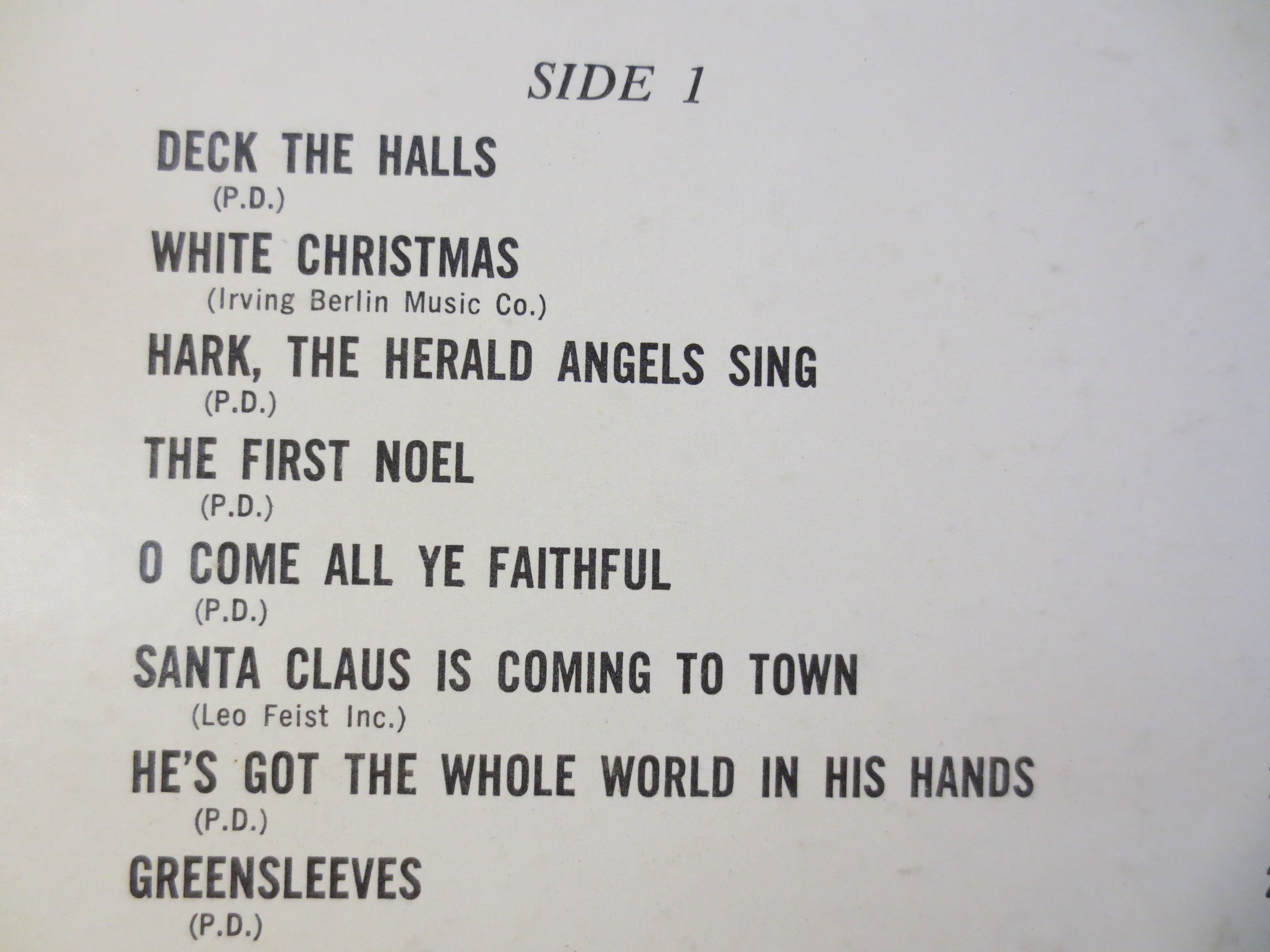 Kate Smith – Best Loved Christmas Songs (1966) Vinyl LP