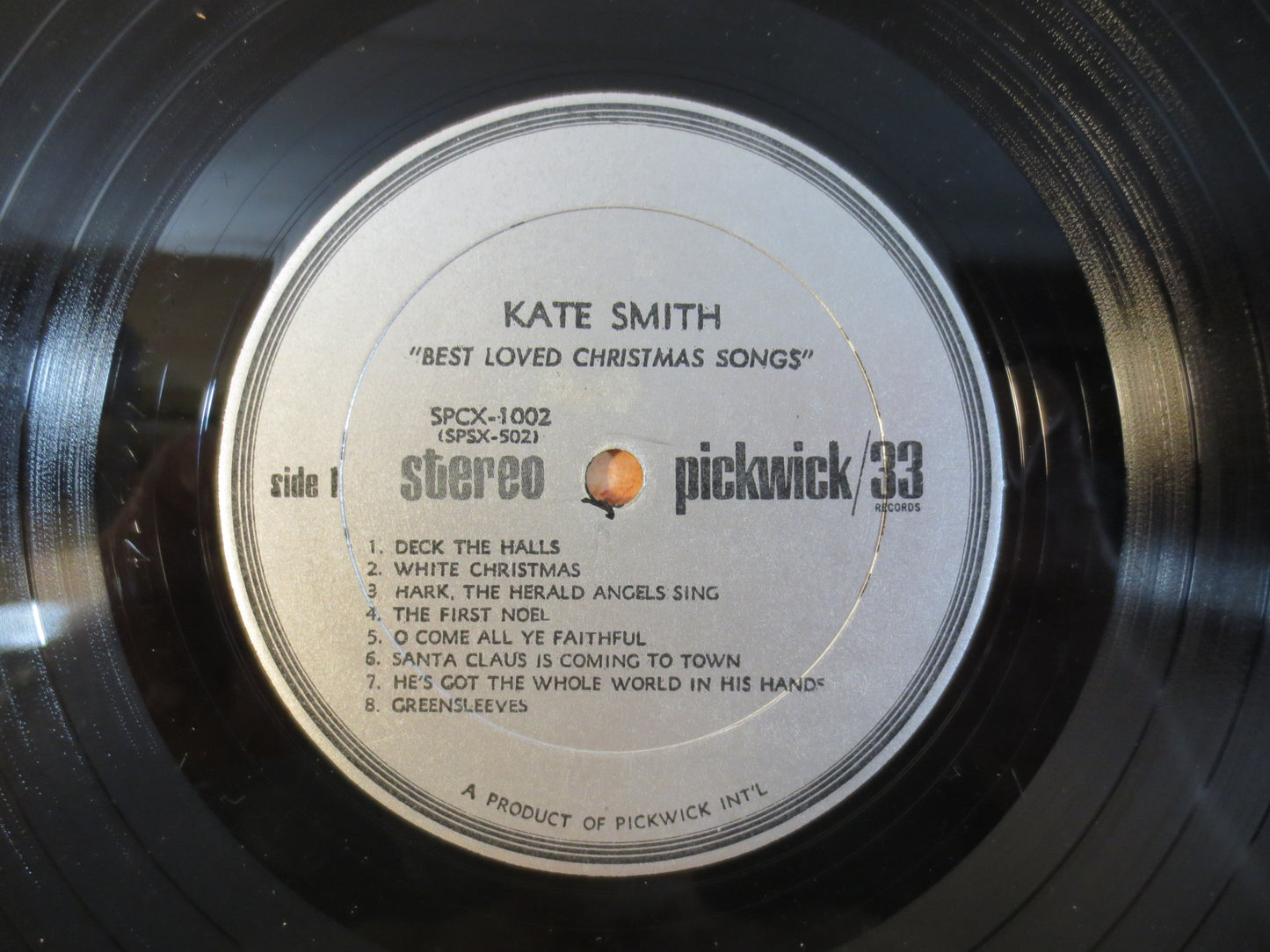 KATE SMITH, KATE SMITH Record, CHRISTMAS Album, Christmas Songs, Christmas Record, Christmas Vinyl, Christmas Lp, Vinyl, 1966 Records