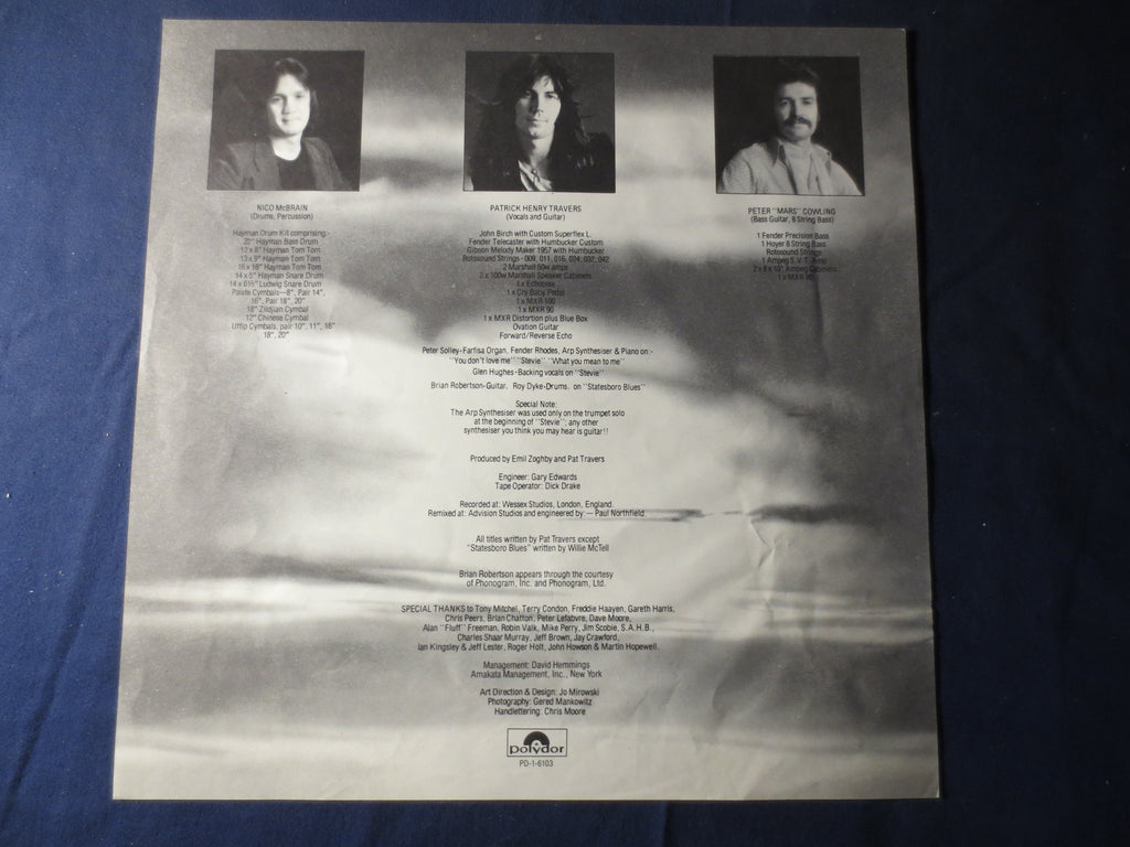 Pat Travers – Makin' Magic (1977) Vinyl LP