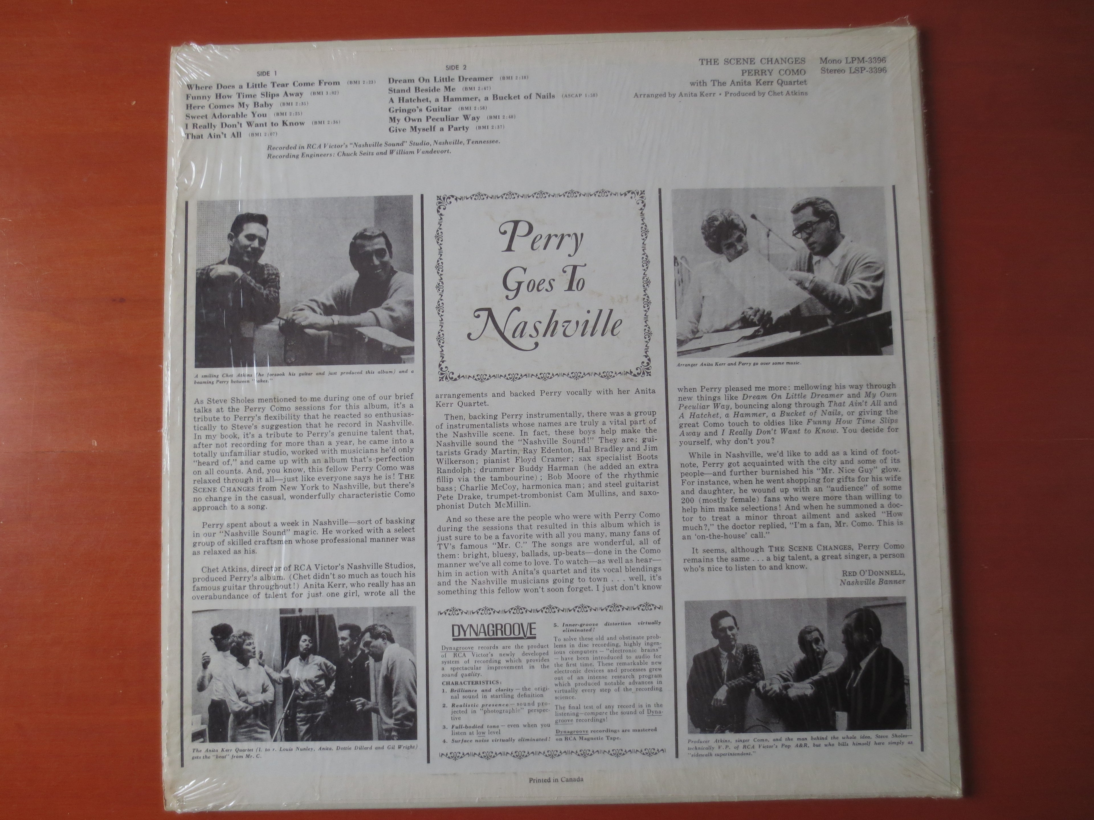 Perry Como – The Scene Changes (1965) Vinyl LP