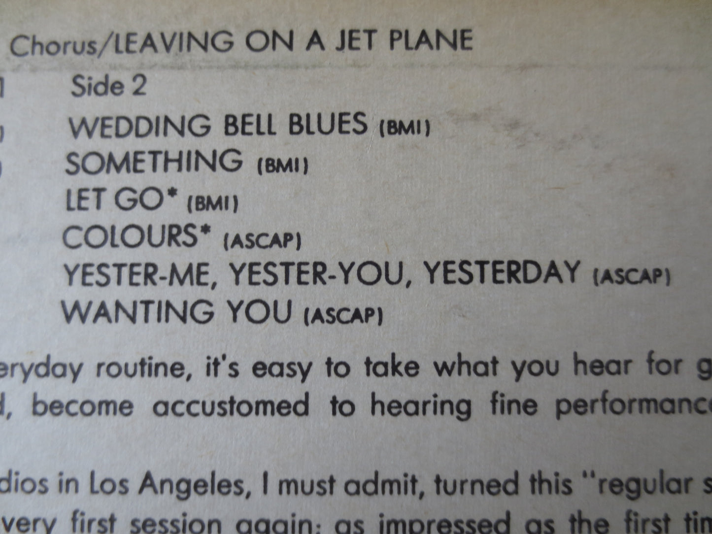 PERCY FAITH, Leaving On A Jet Plane, Columbia Records, Percy Faith Album, Percy Faith Vinyl, Vinyl Lp, 1969 Records
