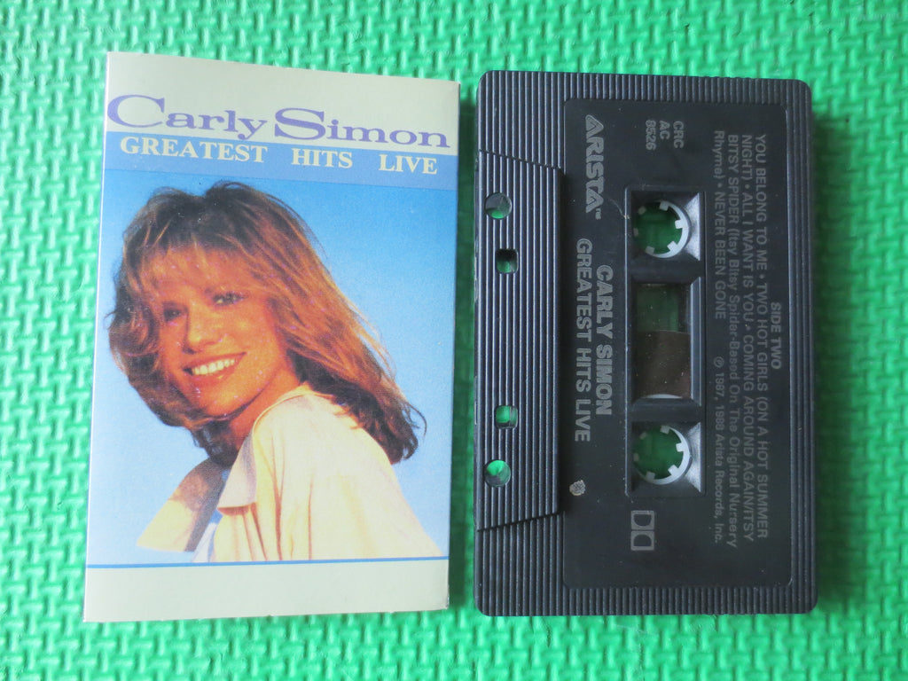 Carly Simon – Greatest Hits Live (1988) Cassette