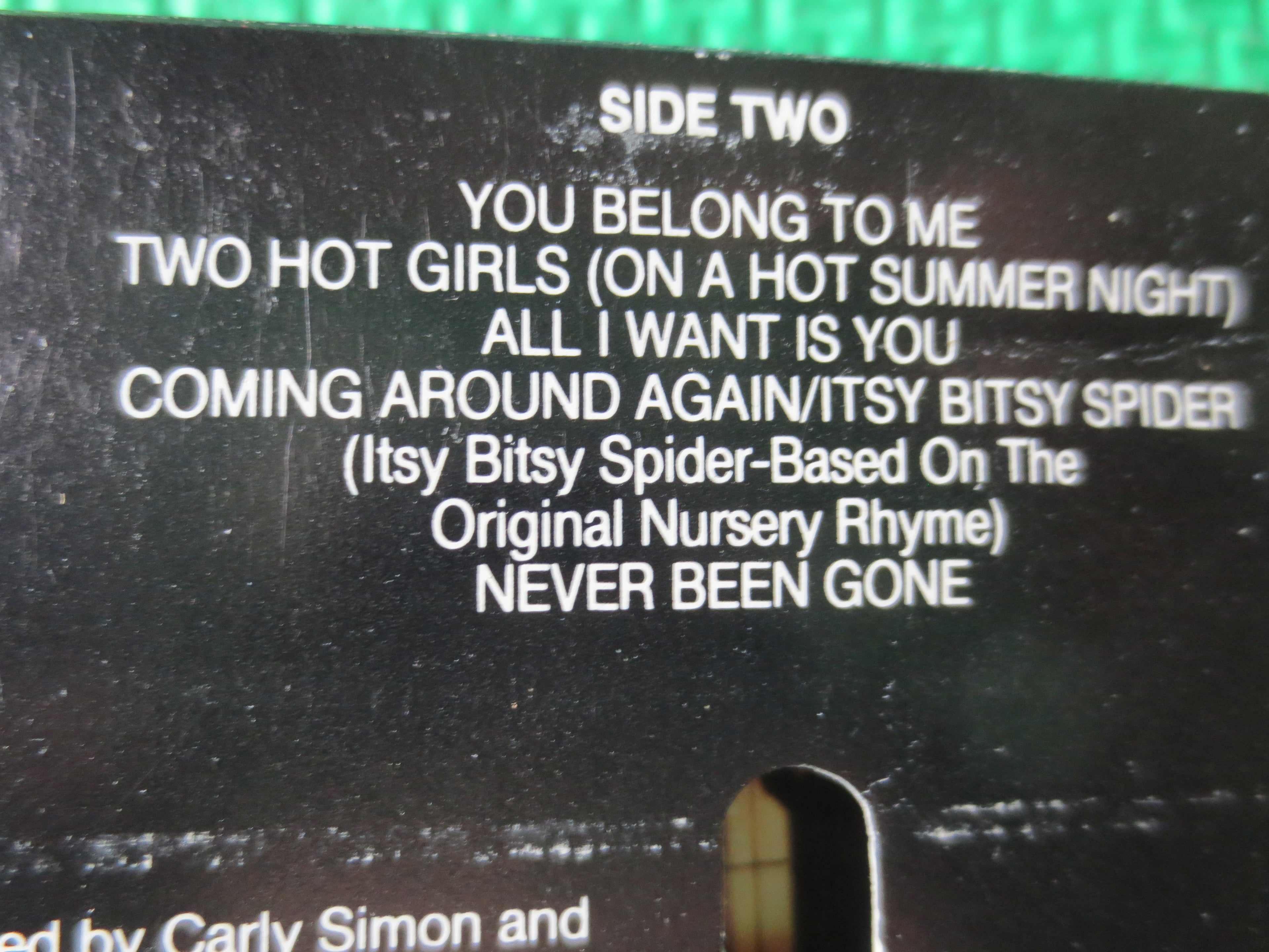 Carly Simon – Greatest Hits Live (1988) Cassette