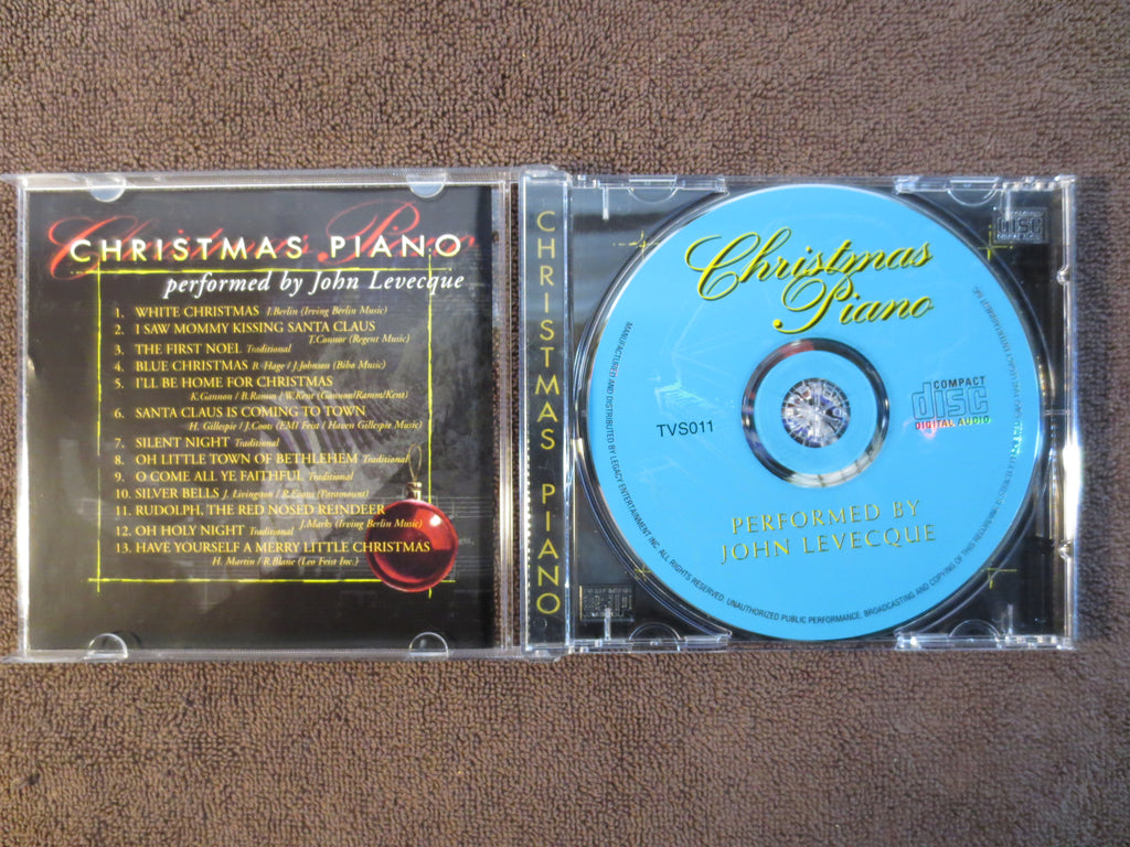 John Levecque – Christmas Piano CD