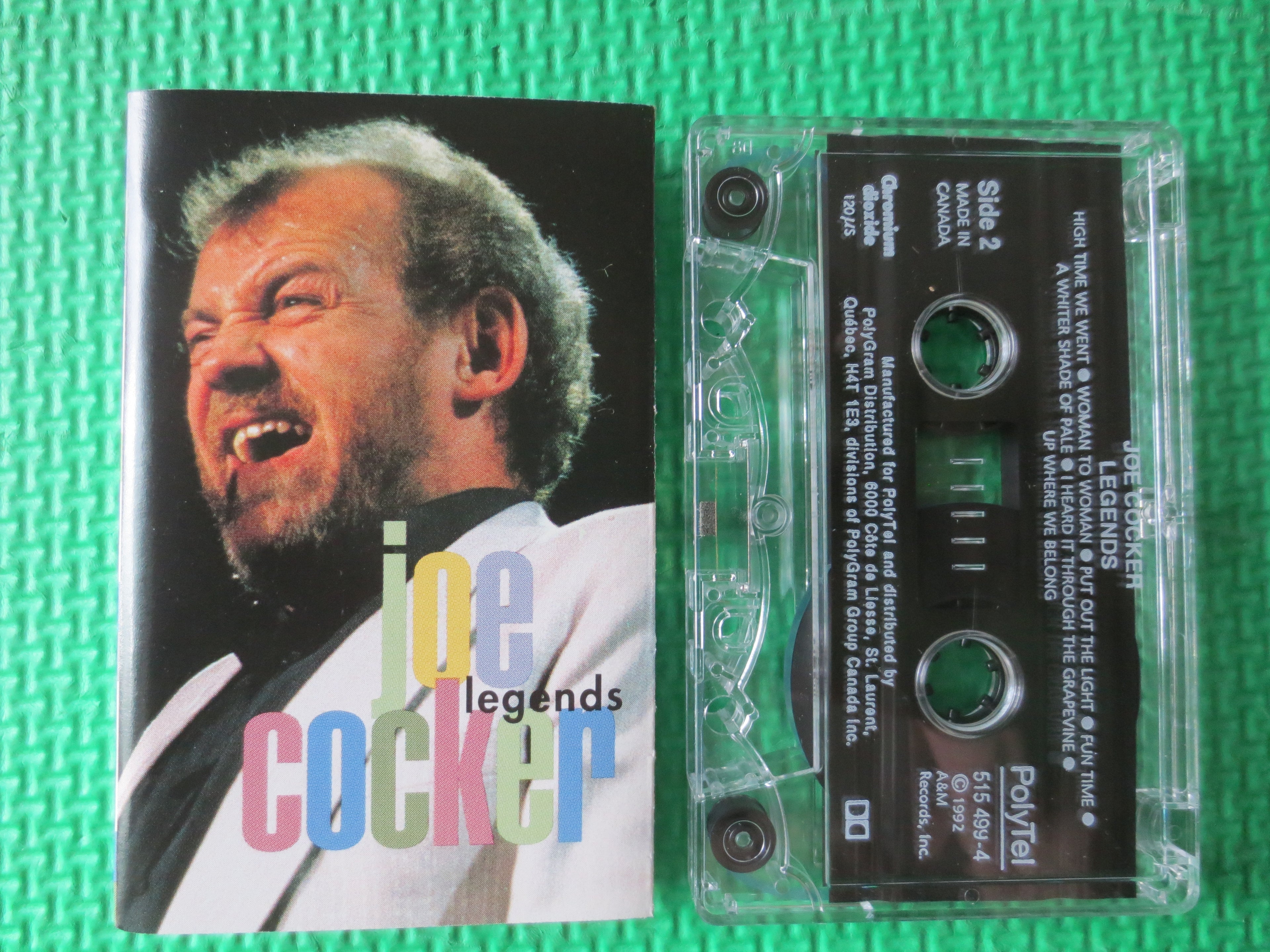 Joe Cocker – Legends (1992) Cassette
