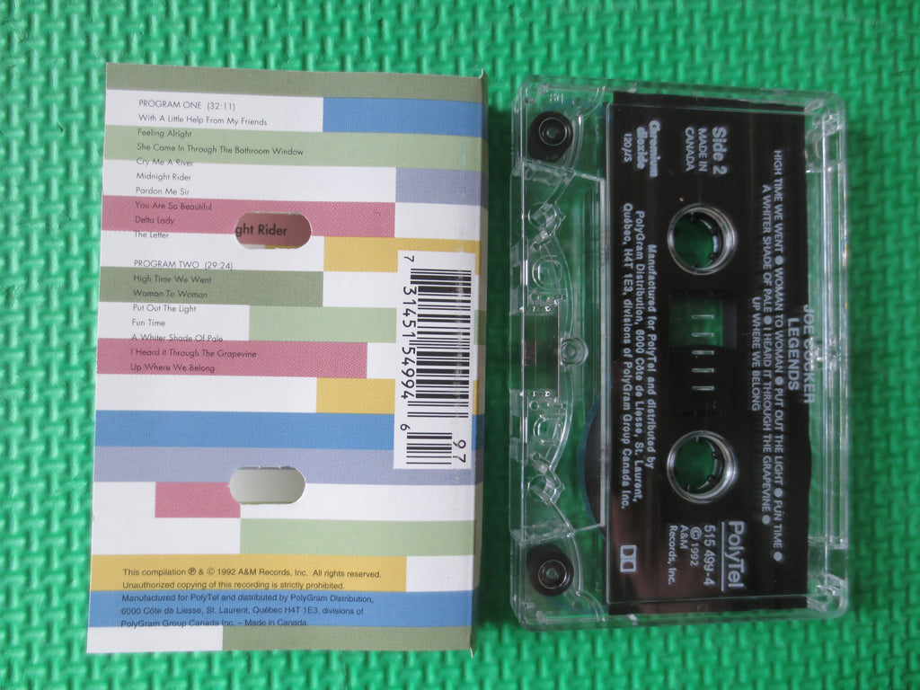 Joe Cocker – Legends (1992) Cassette