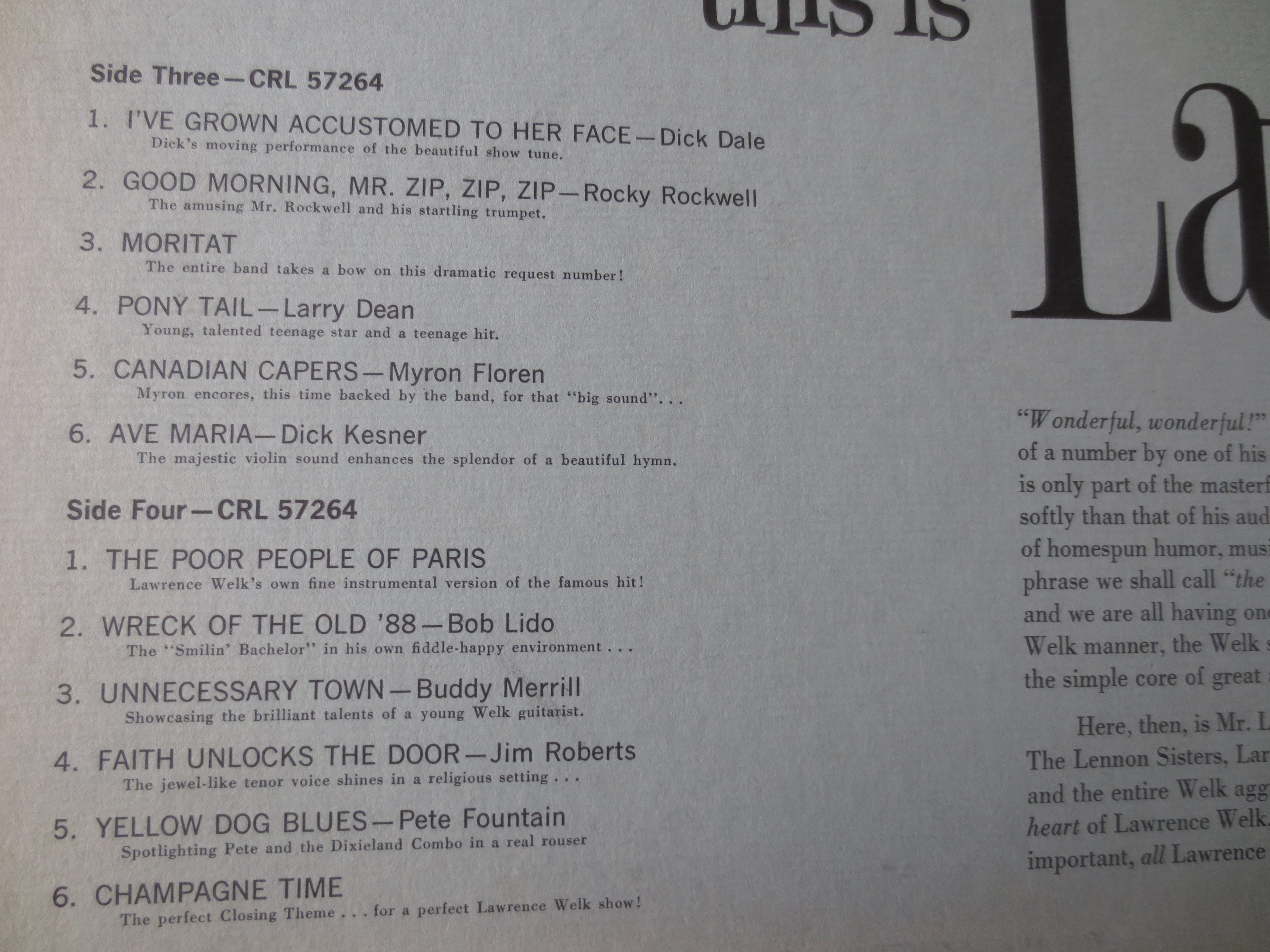 Lawrence Welk – A-One A-Two (1959) Vinyl 2xLP