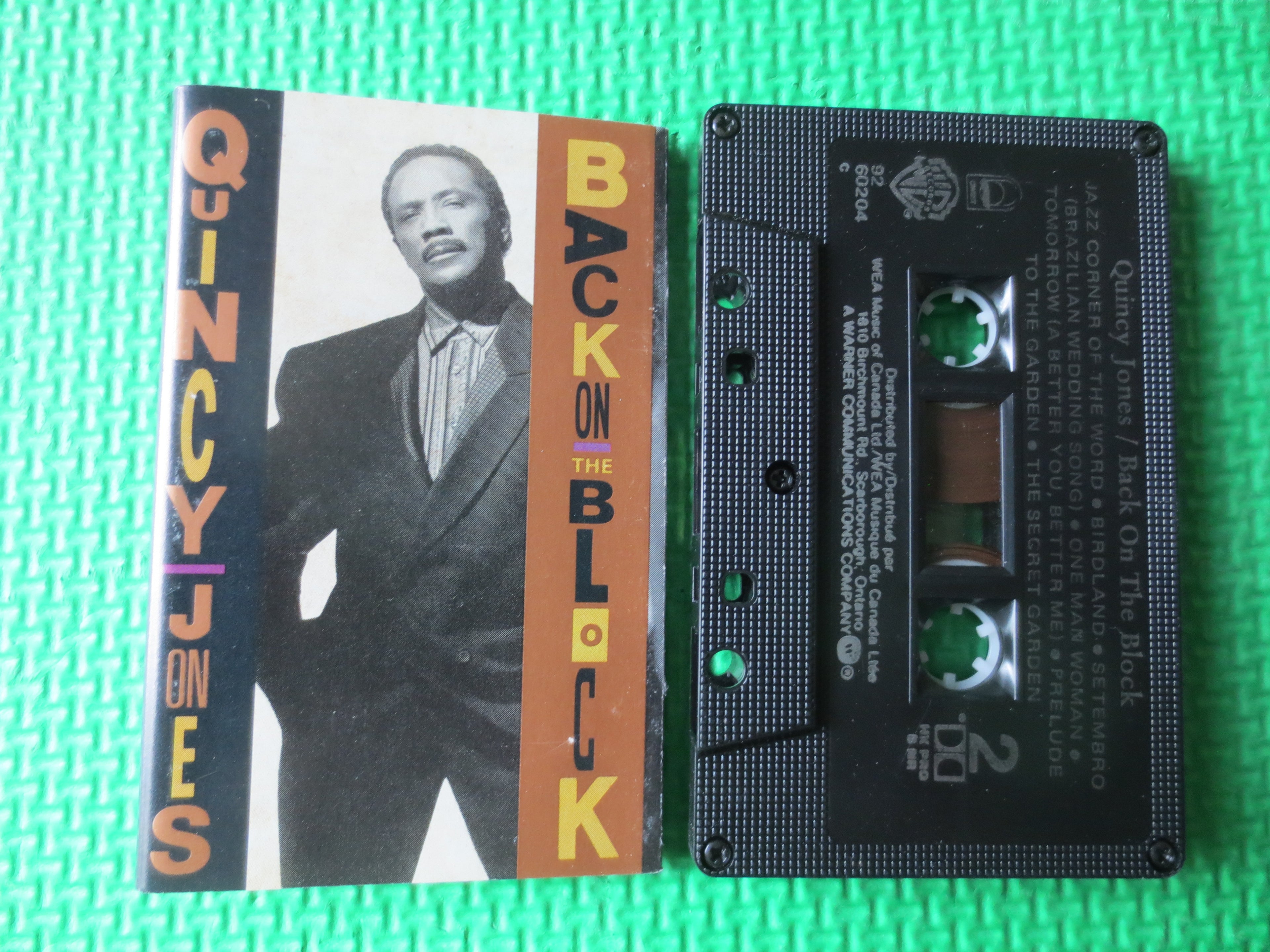 Quincy Jones – Back on the Block (1989) Cassette