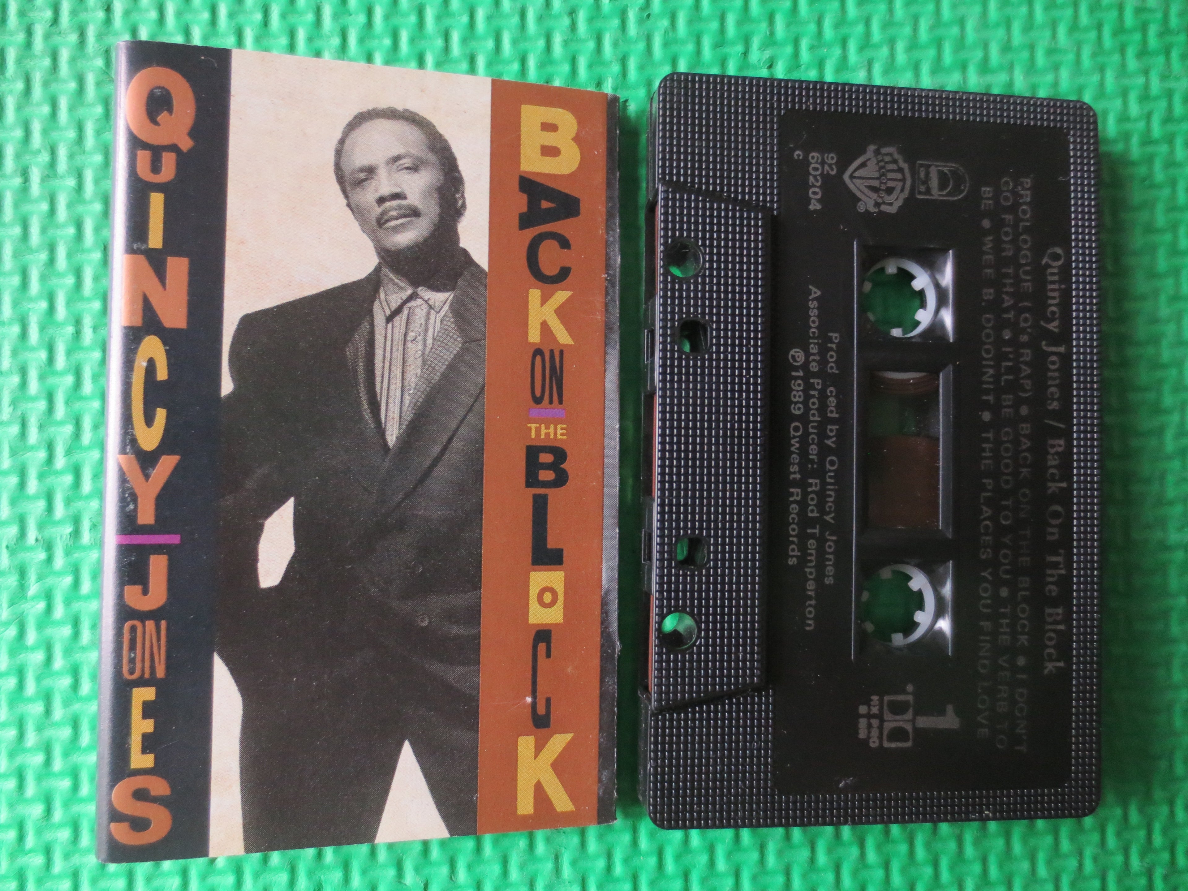 Quincy Jones – Back on the Block (1989) Cassette