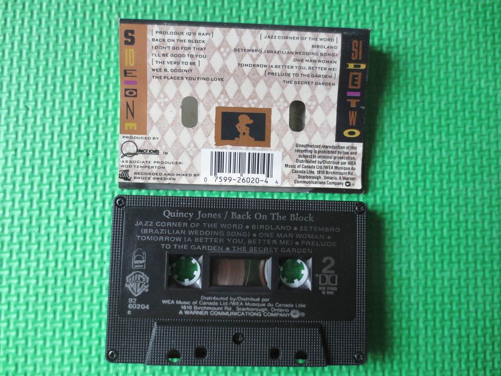 Quincy Jones – Back on the Block (1989) Cassette