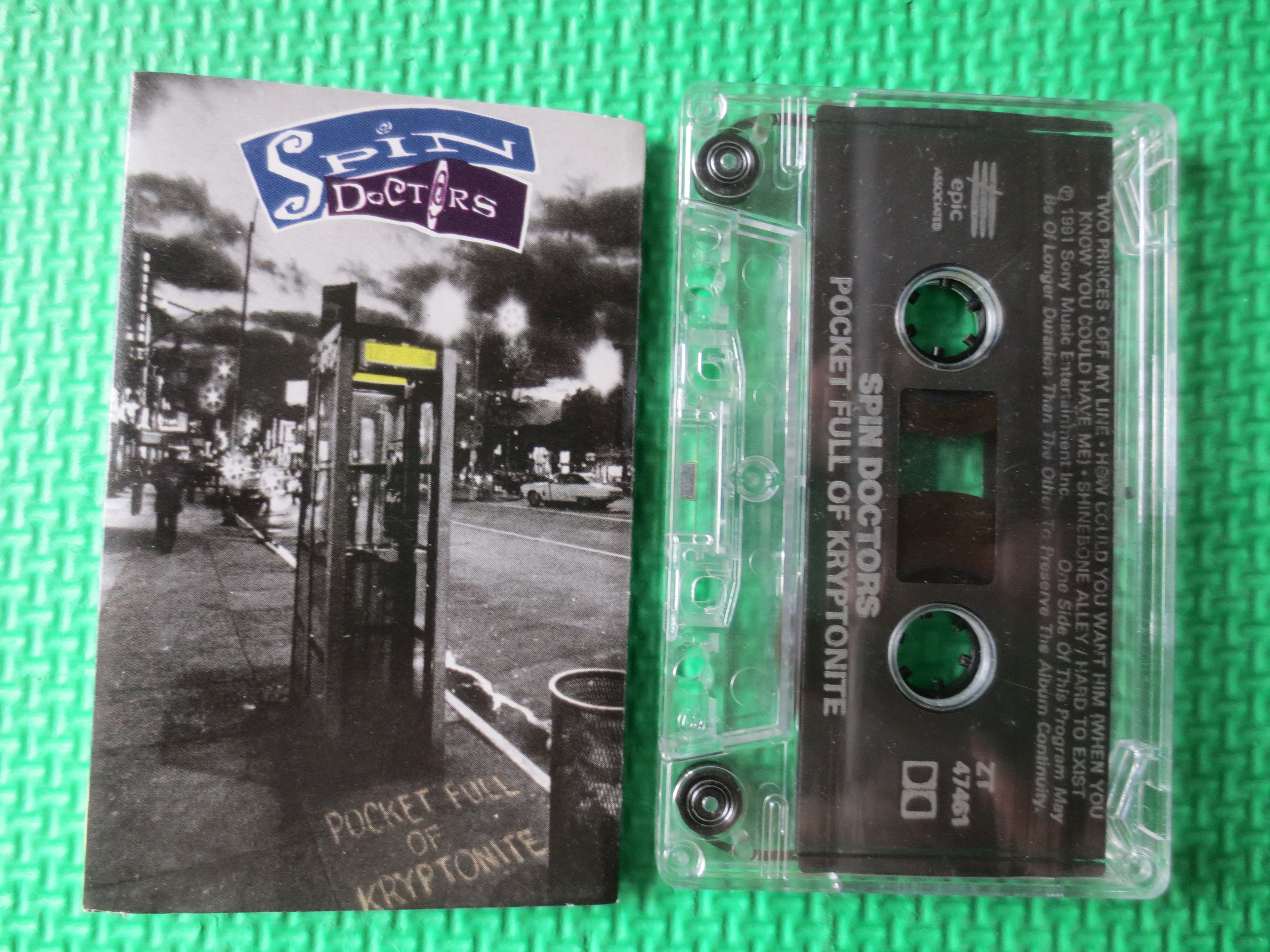 Spin Doctors – Pocket Full of Kryptonite (1991) Cassette
