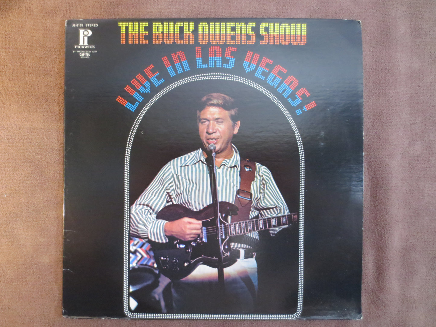 BUCK OWENS, BUCK OWENS RECORDS, Live in Las Vegas, Buck Owens Albums, Buck Owens Vinyl, Buck Owens Lps, Vintage Vinyl, Lp, 1973 Records