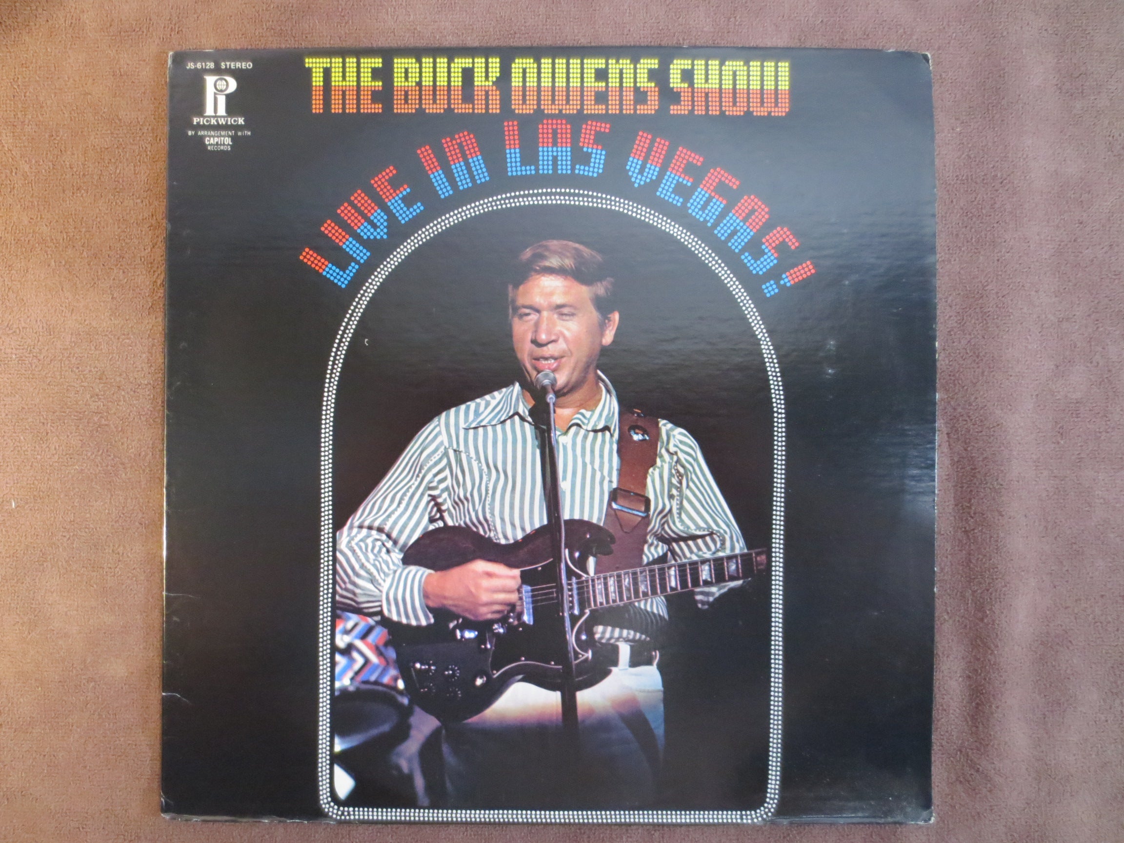Buck Owens & His Buckaroos – Live in Las Vegas (1973) Vinyl LP